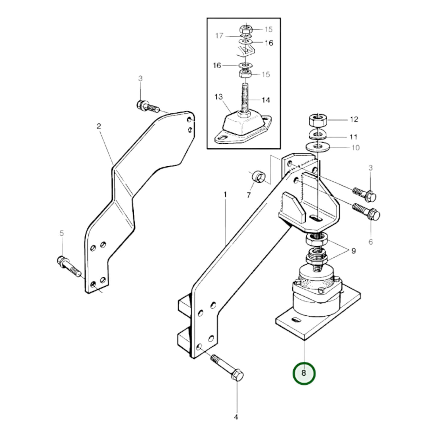 3581614 - Rubber Cushion