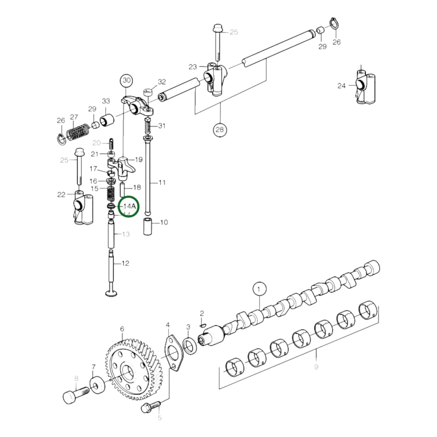 3581957 - Valve Spring Washer