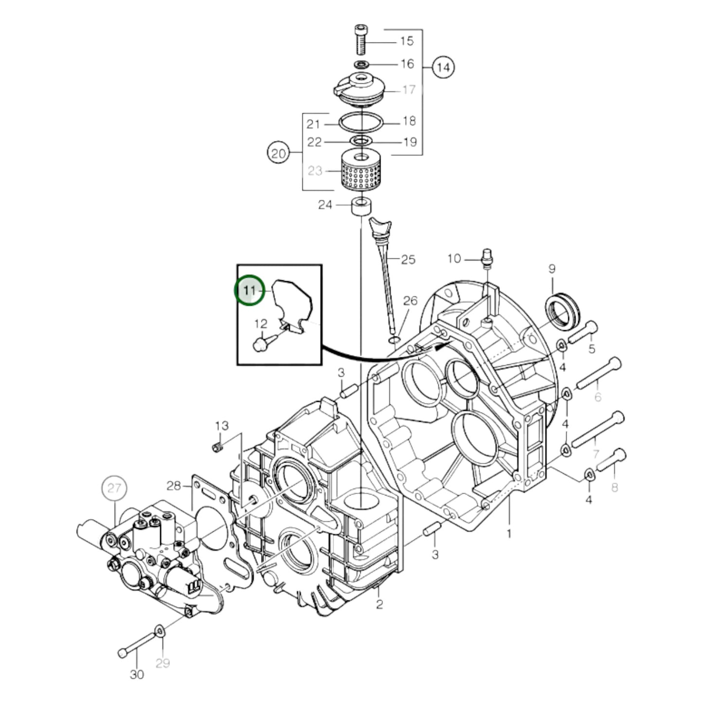 3582072 - Baffle Plate