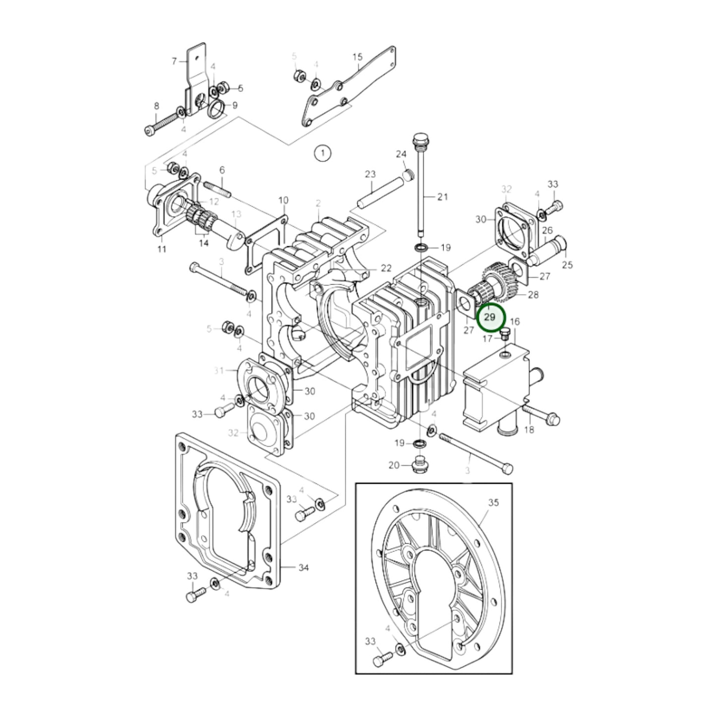 3582468- Needle Bearing