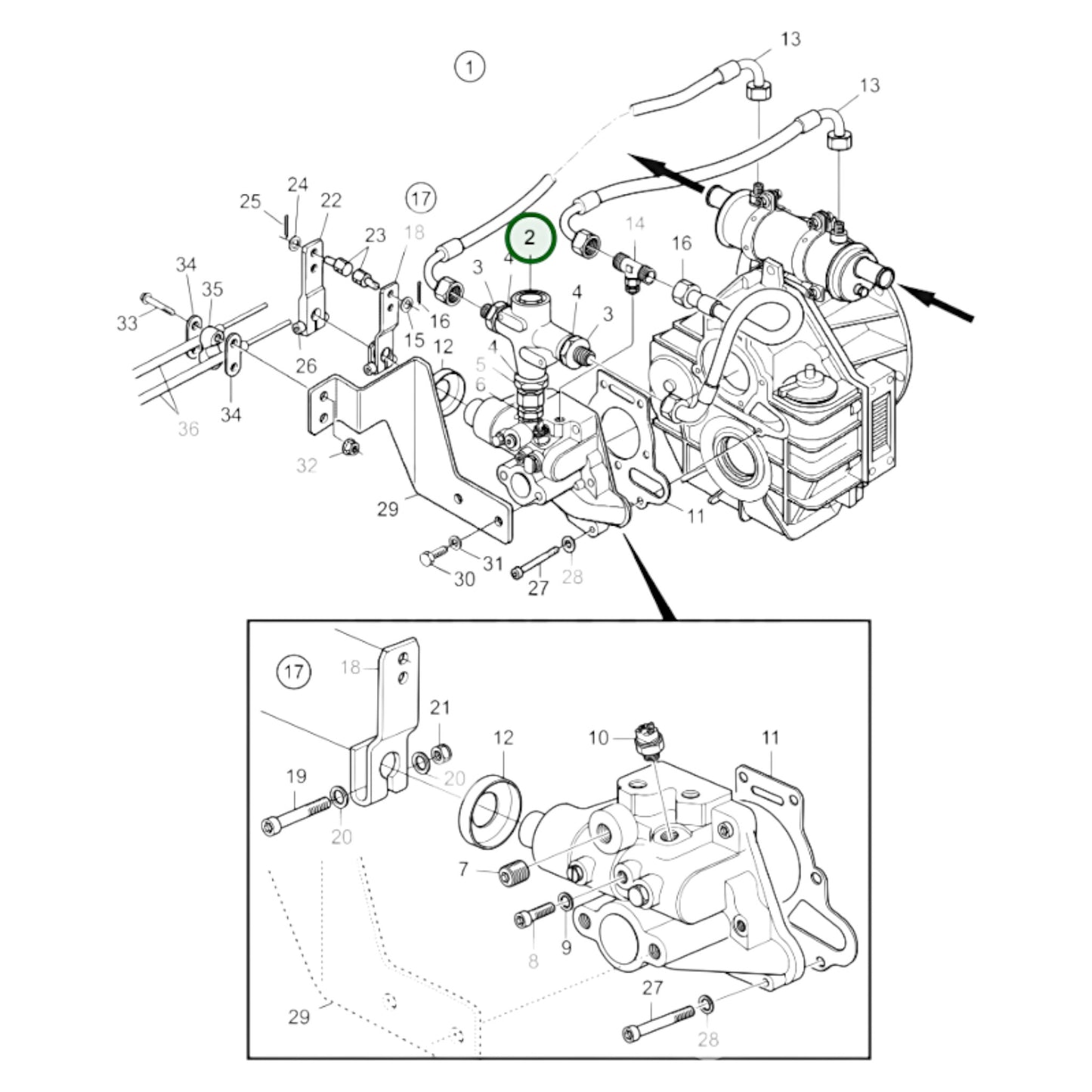 3583503 - Thermostat Housing