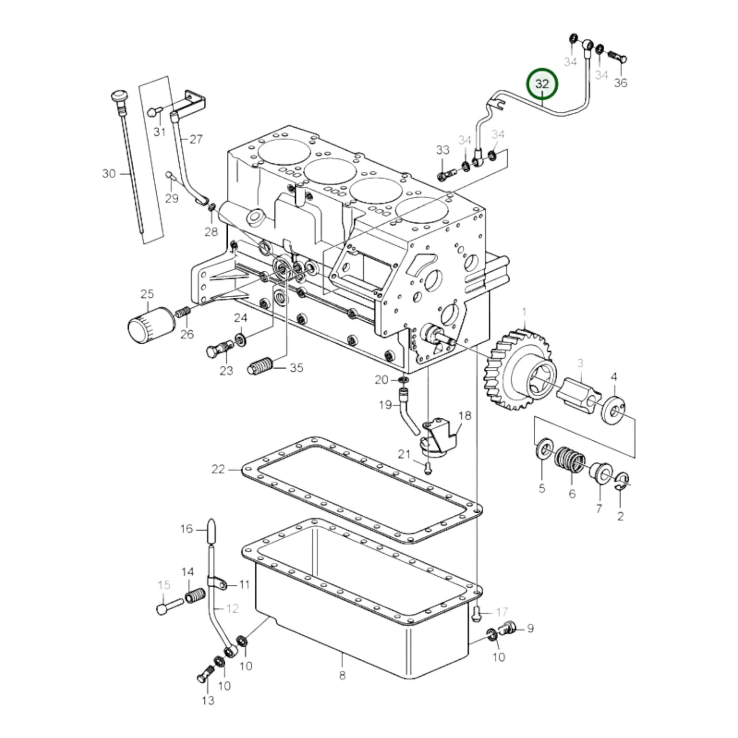 3583584 - Suction Pipe