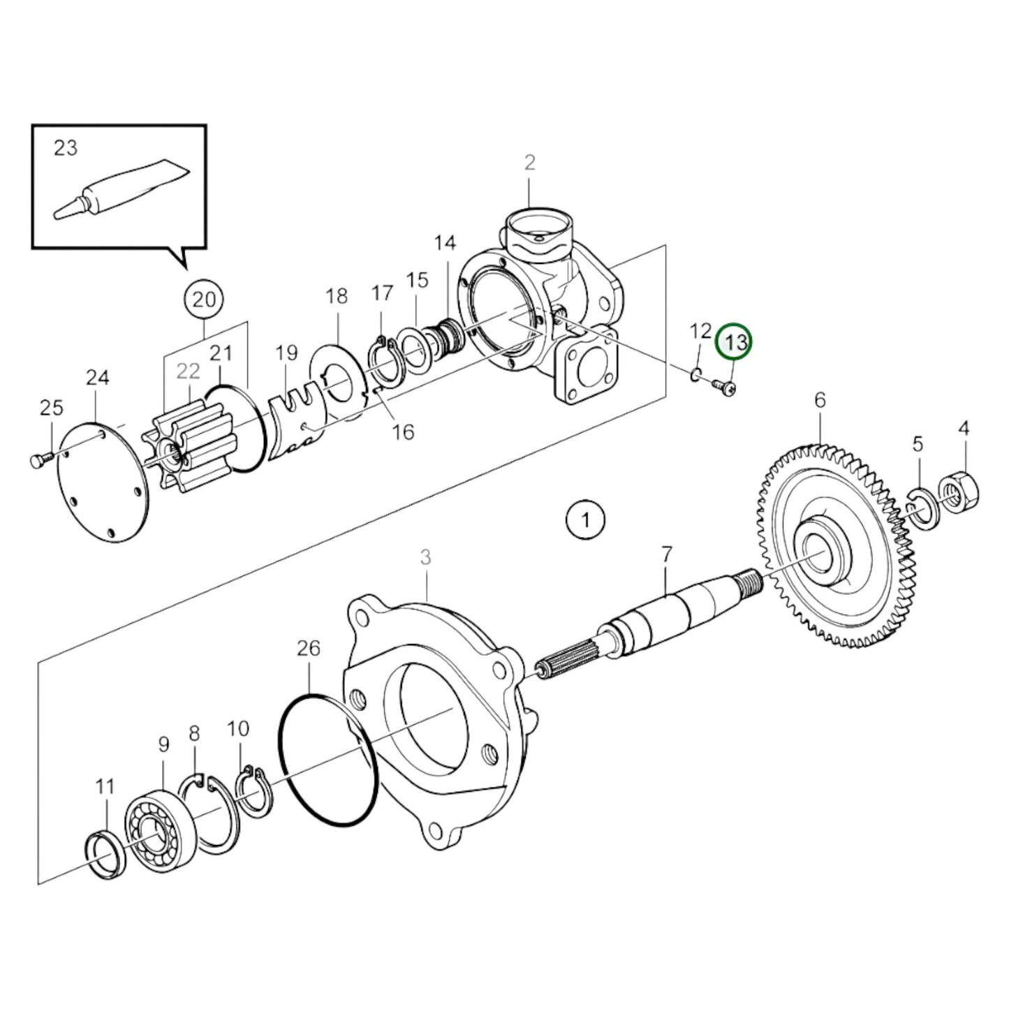 3583605 - Cross Recessed Screw
