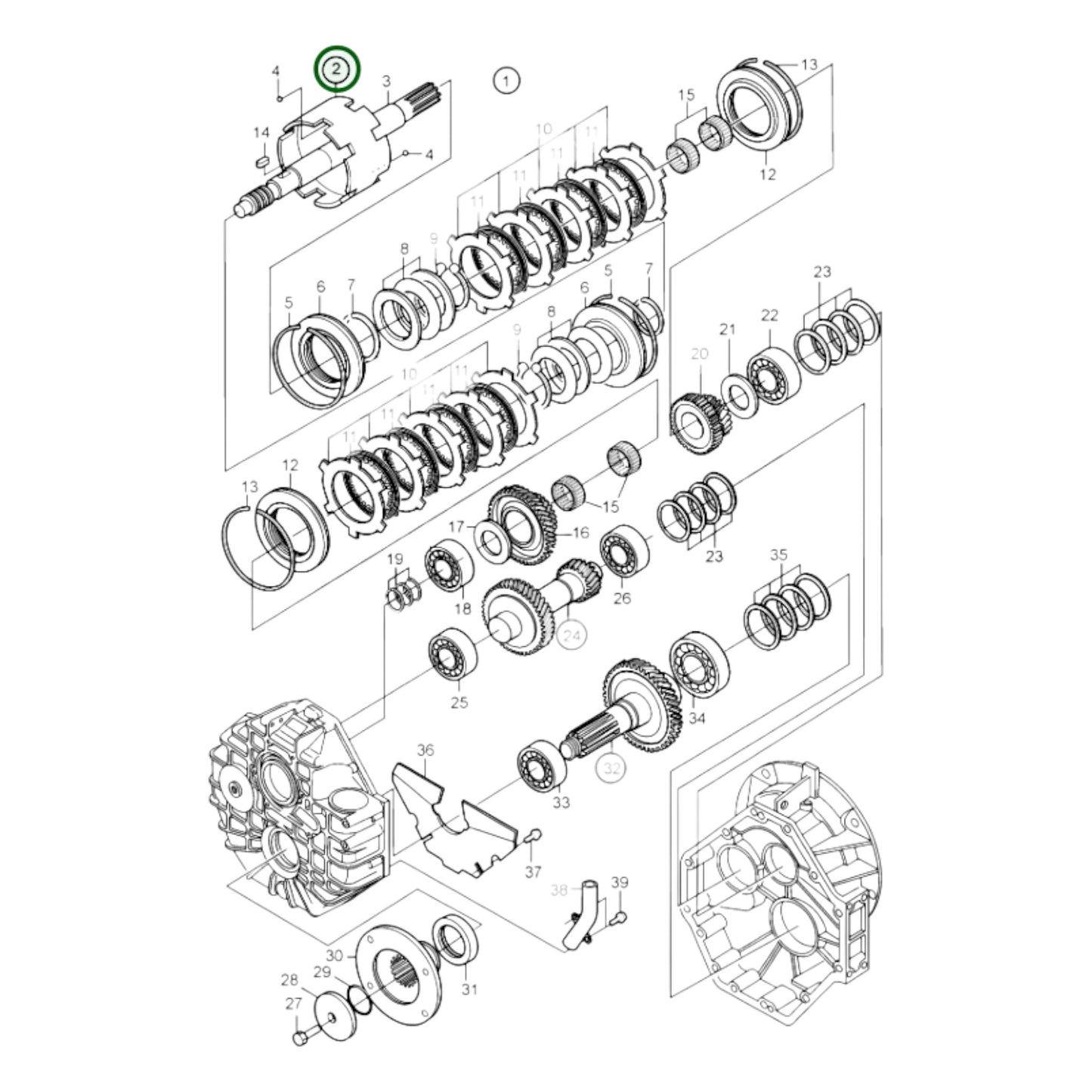 3584030 - Input Shaft