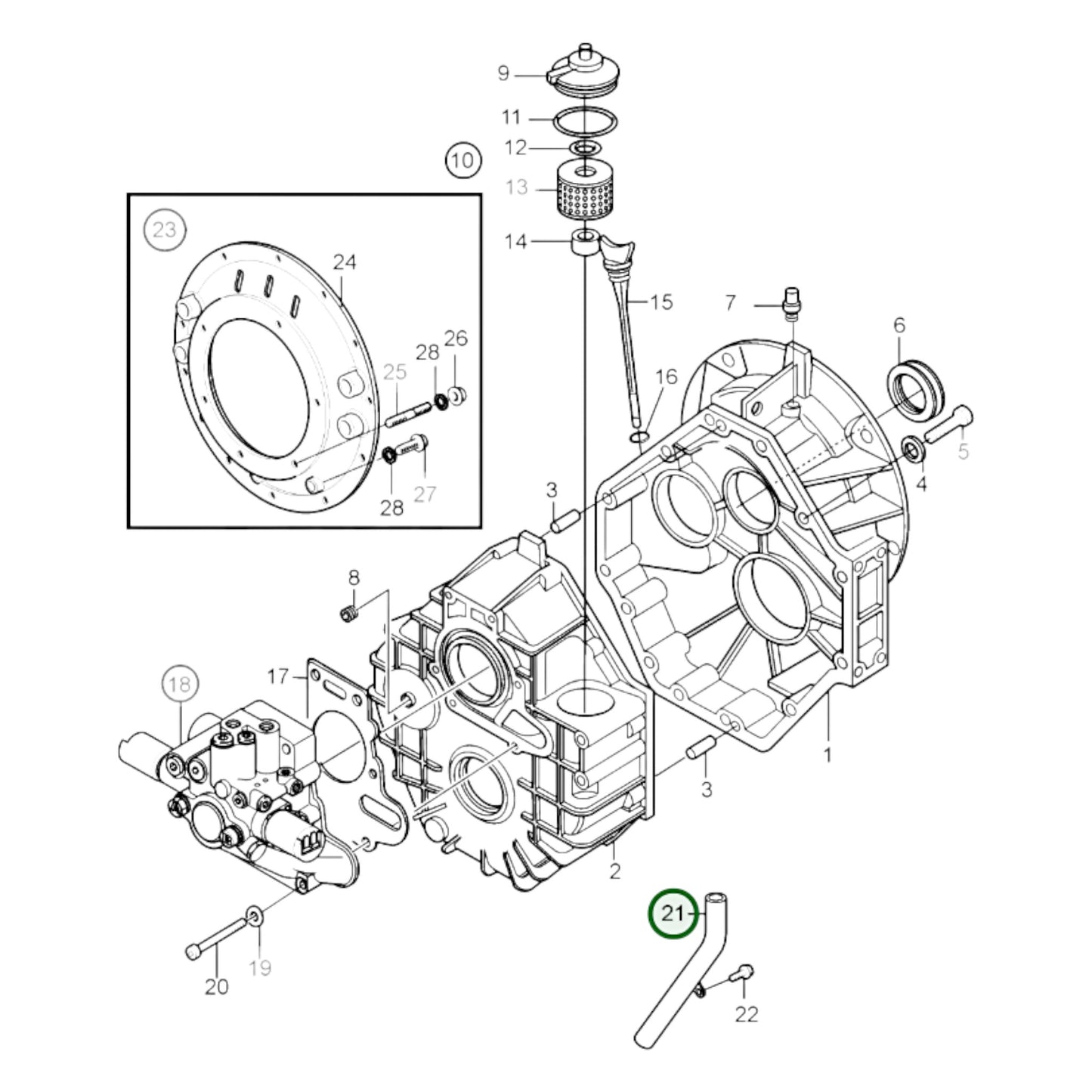 3584173 - Suction Pipe