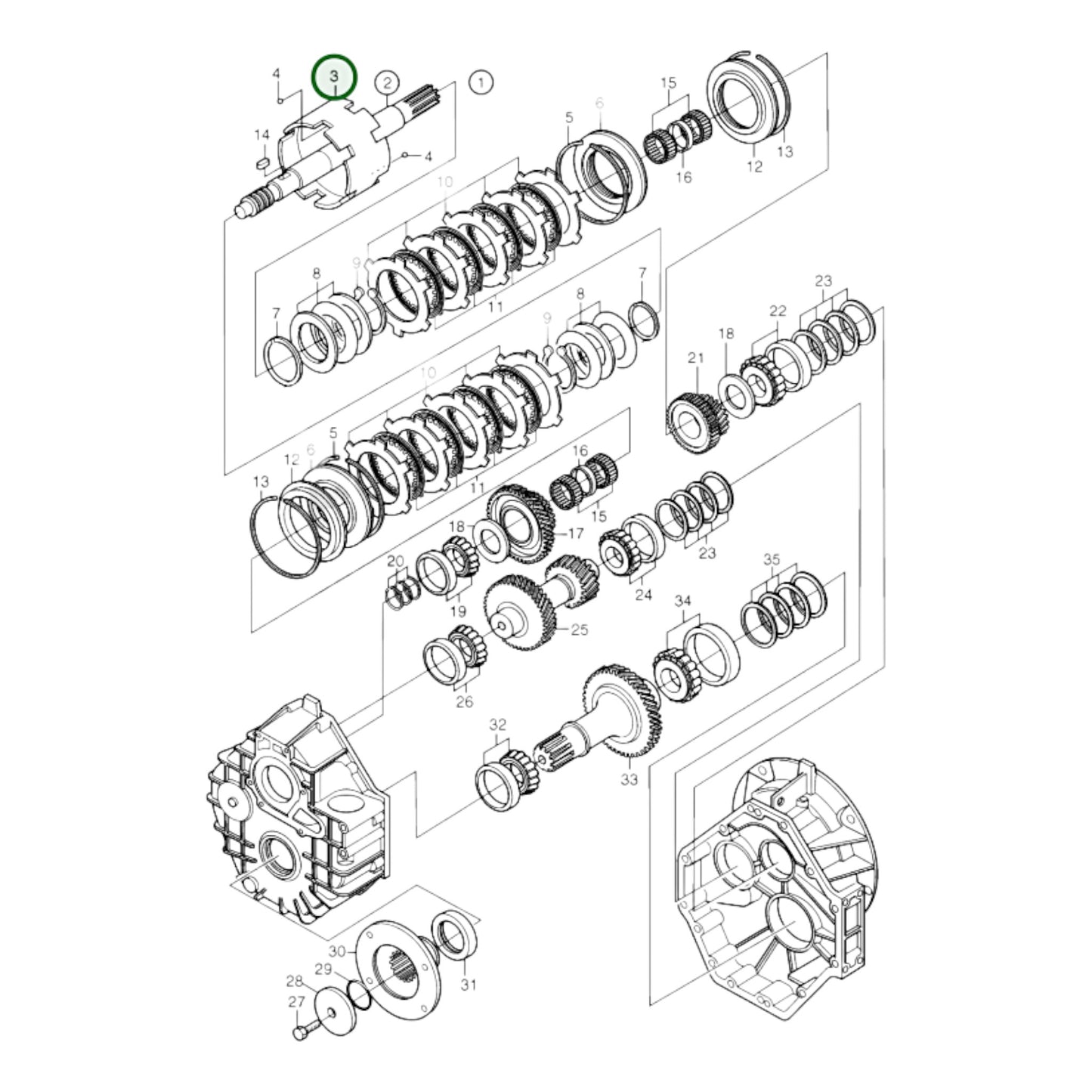 3584198 - Input Shaft