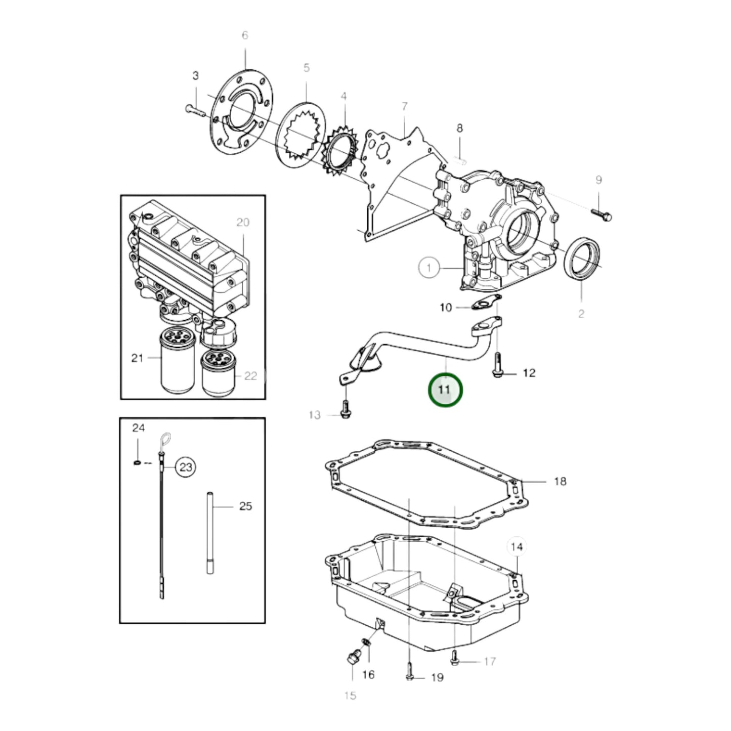 3586467 - Oil Strainer