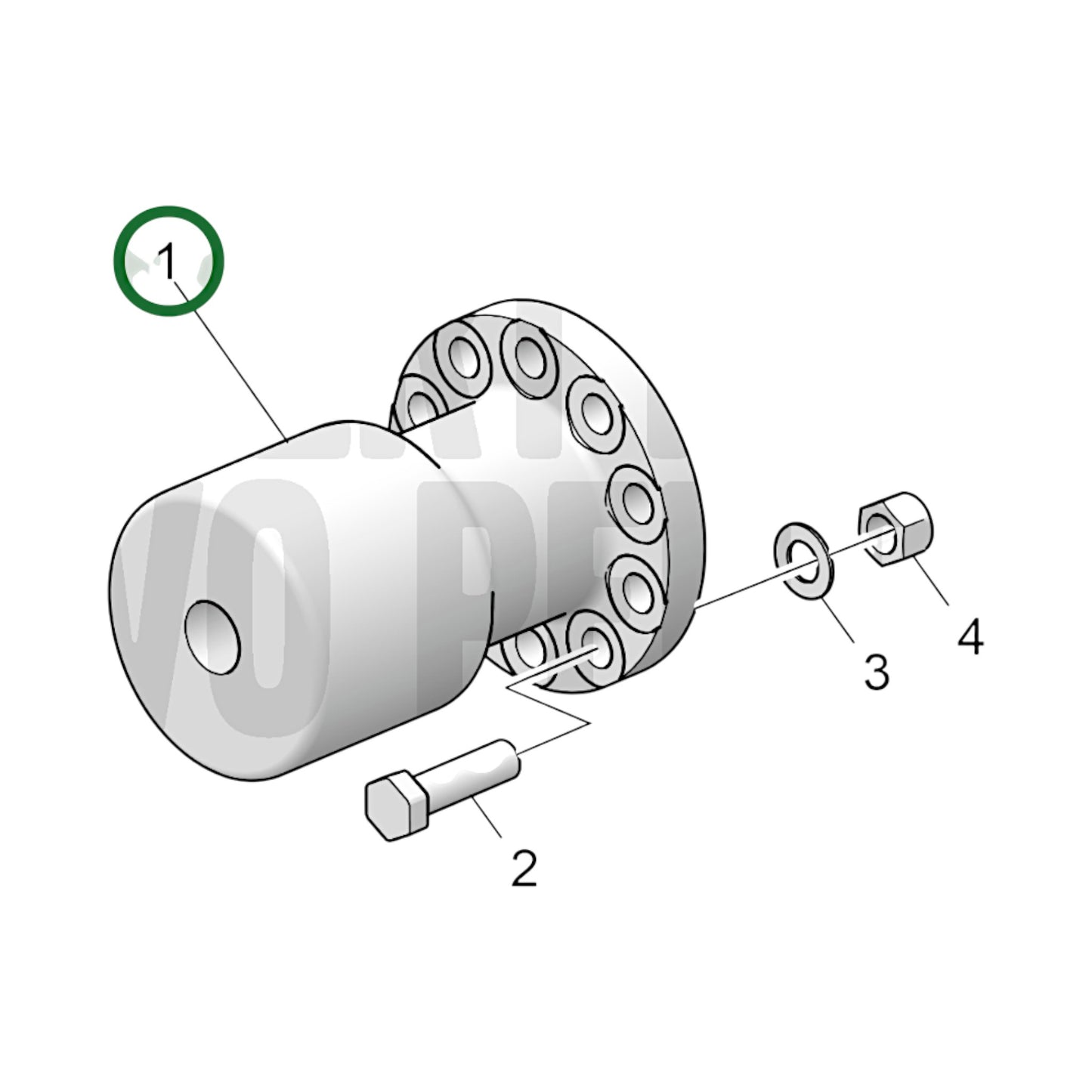 3589507 - Companion Flange