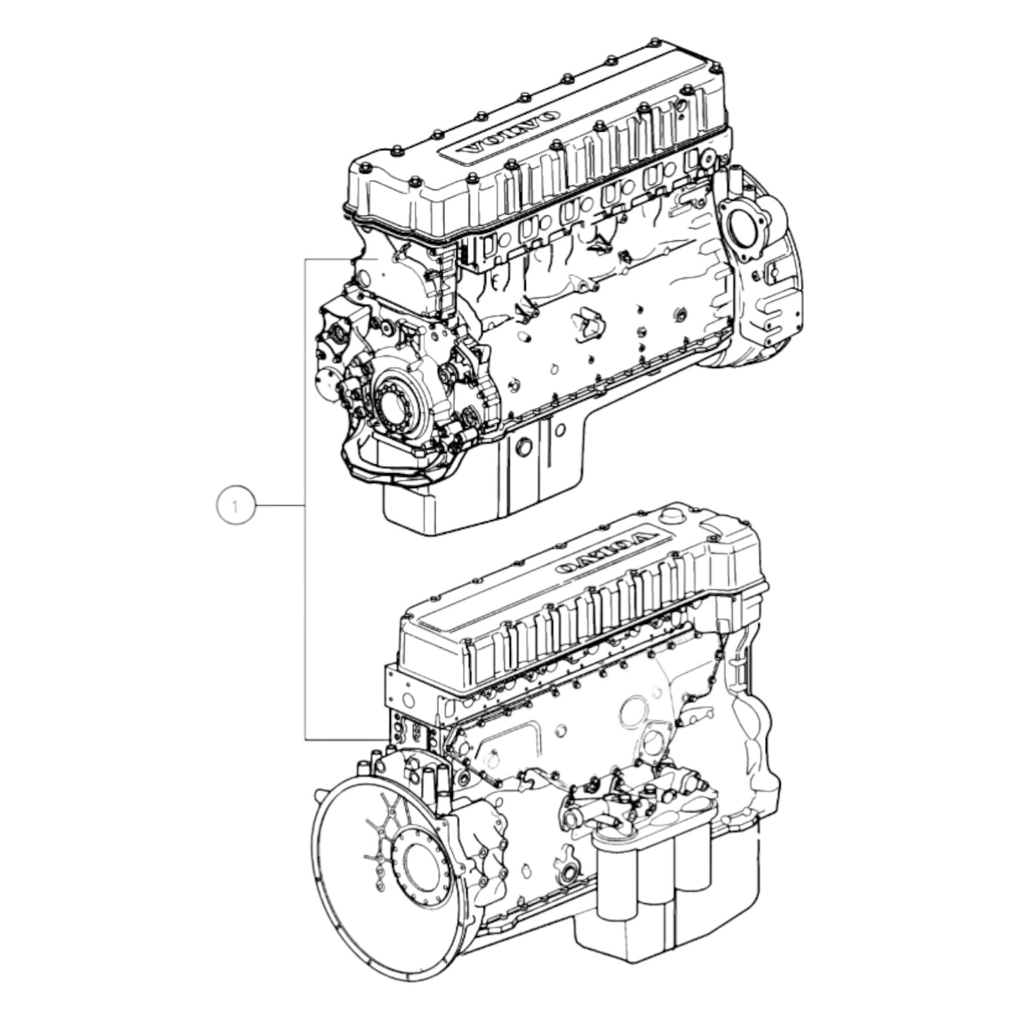 3801111 - Longblock Engine