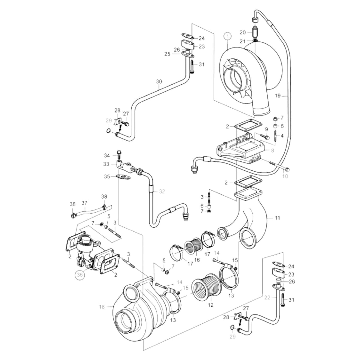 3801142 - Turbocharger