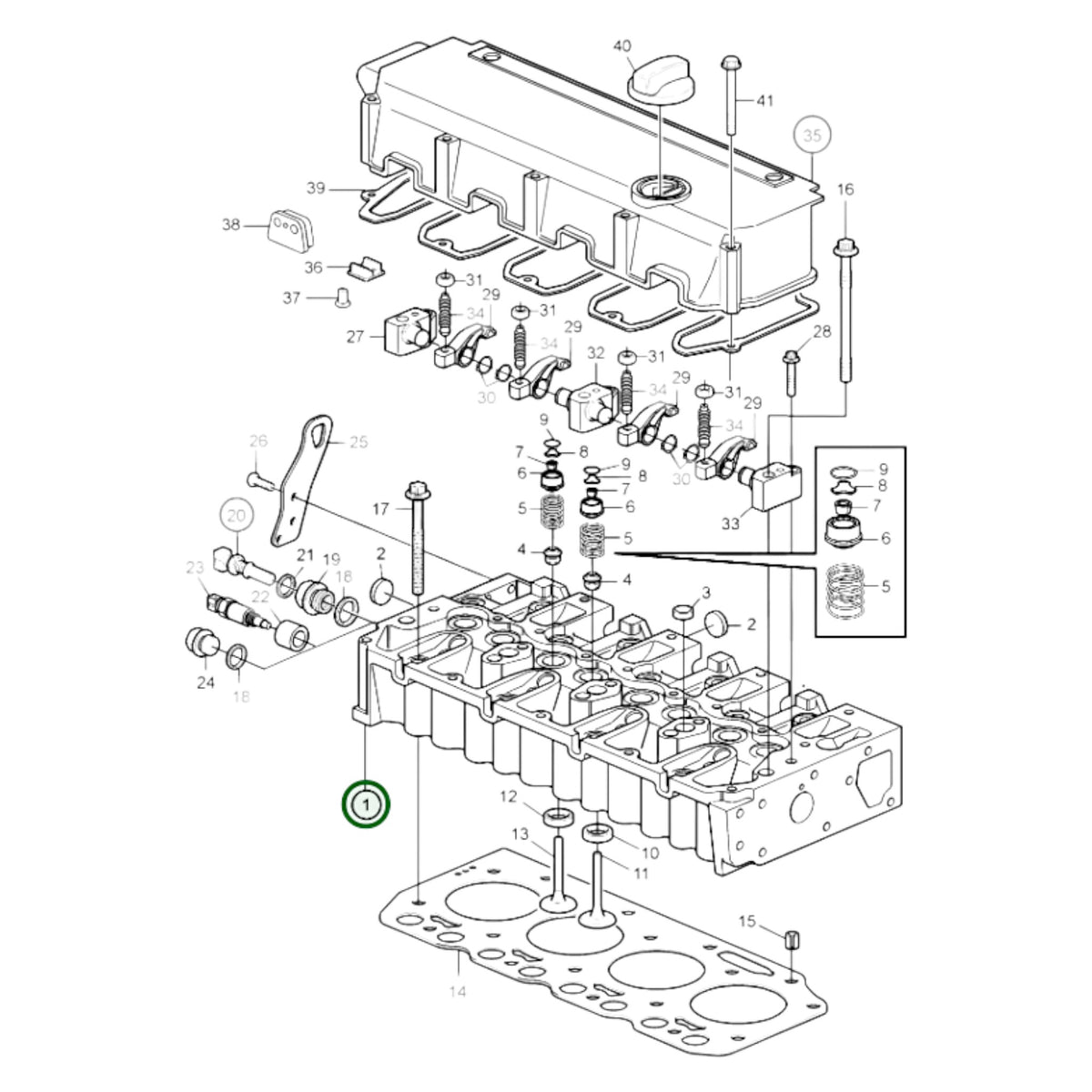 3801232 - Cylinder Head