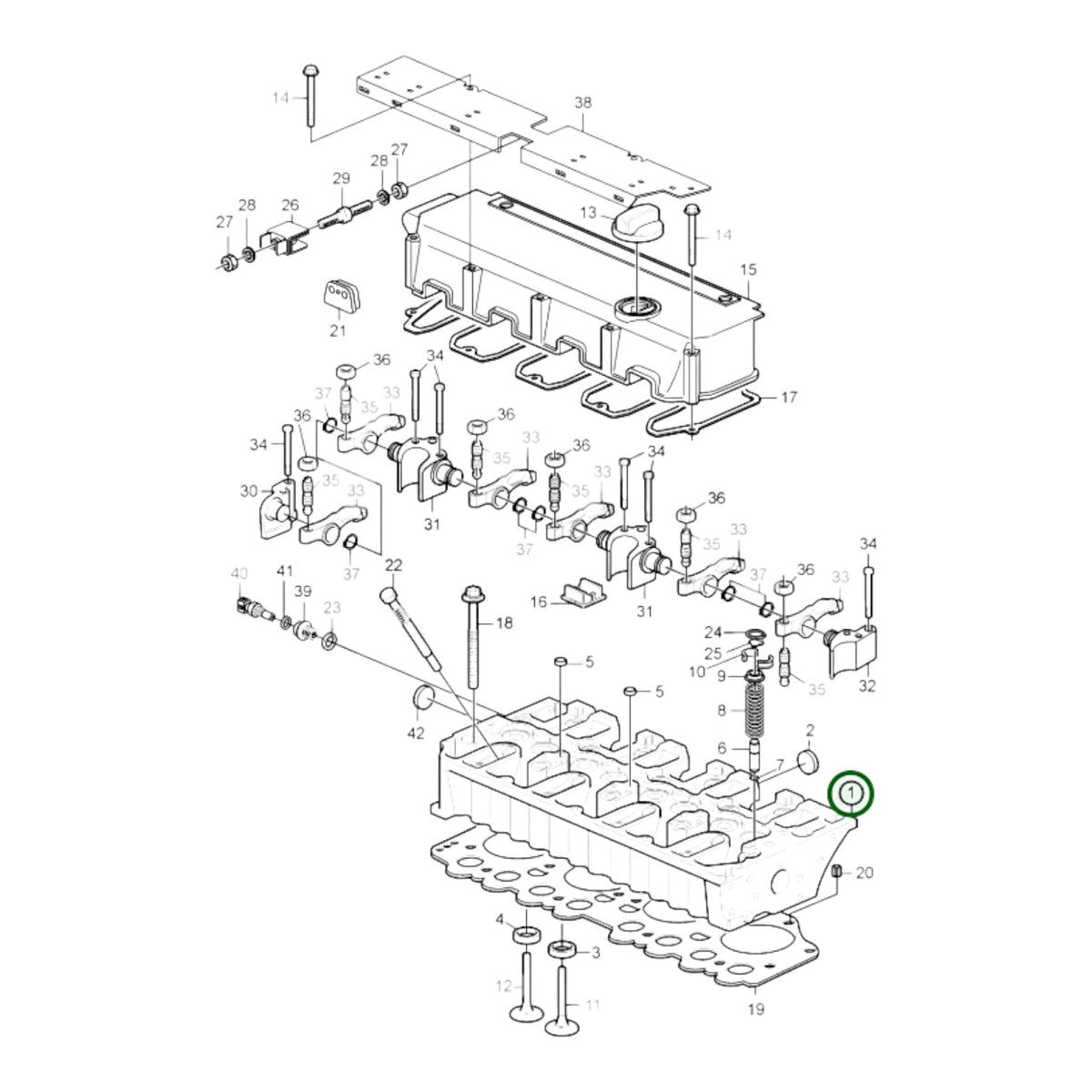 3801234 - Cylinder Head