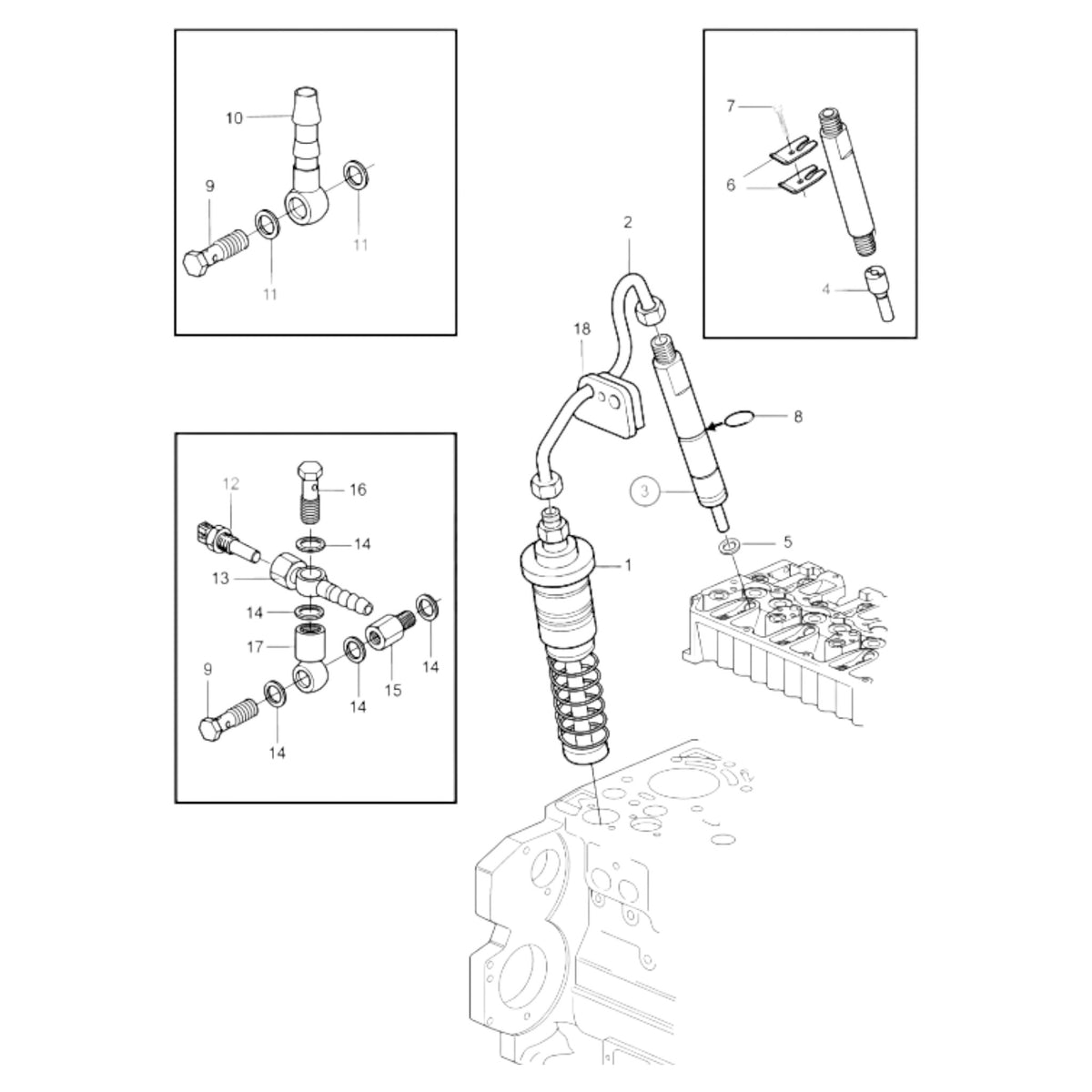 3801291 - Unit Injector, Reman