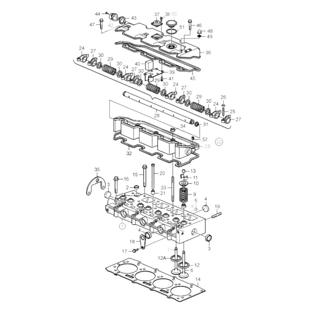 3801333 - Cylinder Head