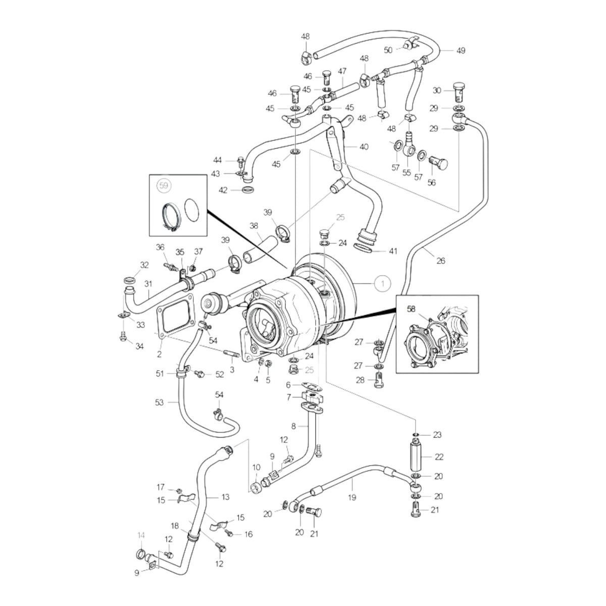 3801486 - Turbocharger, Reman