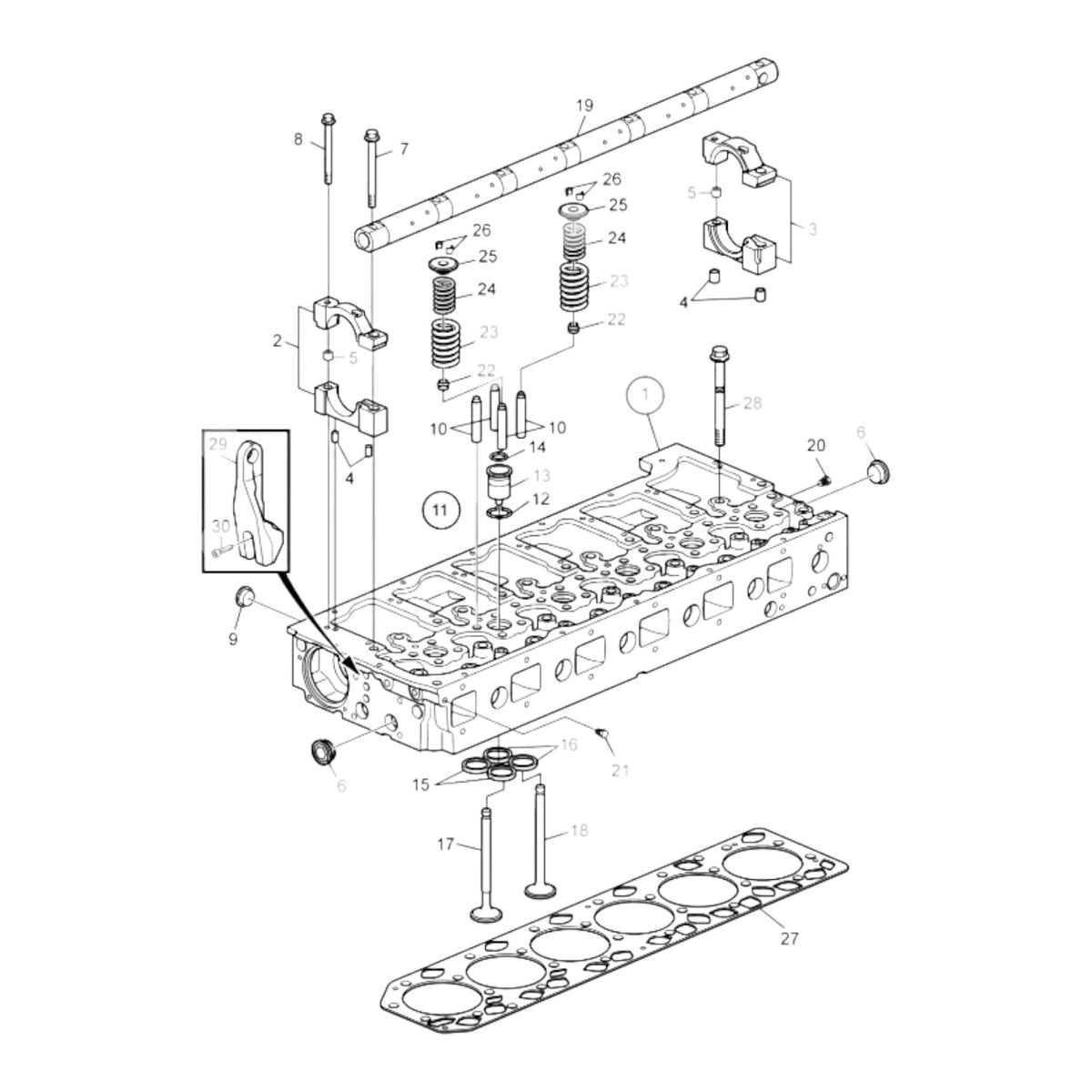 3801566 - Cylinder Head, Reman