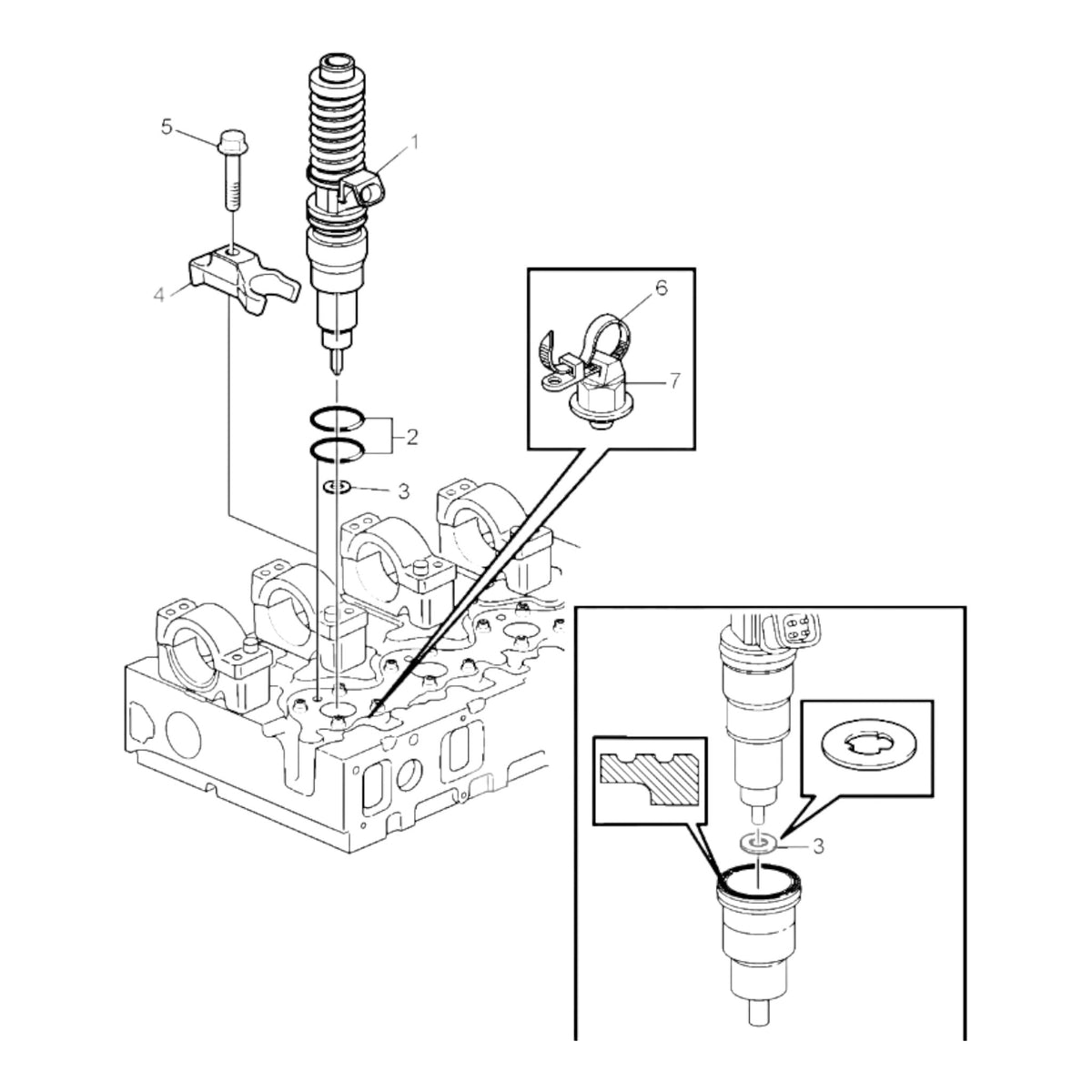 3801652 - Unit Injector, Reman