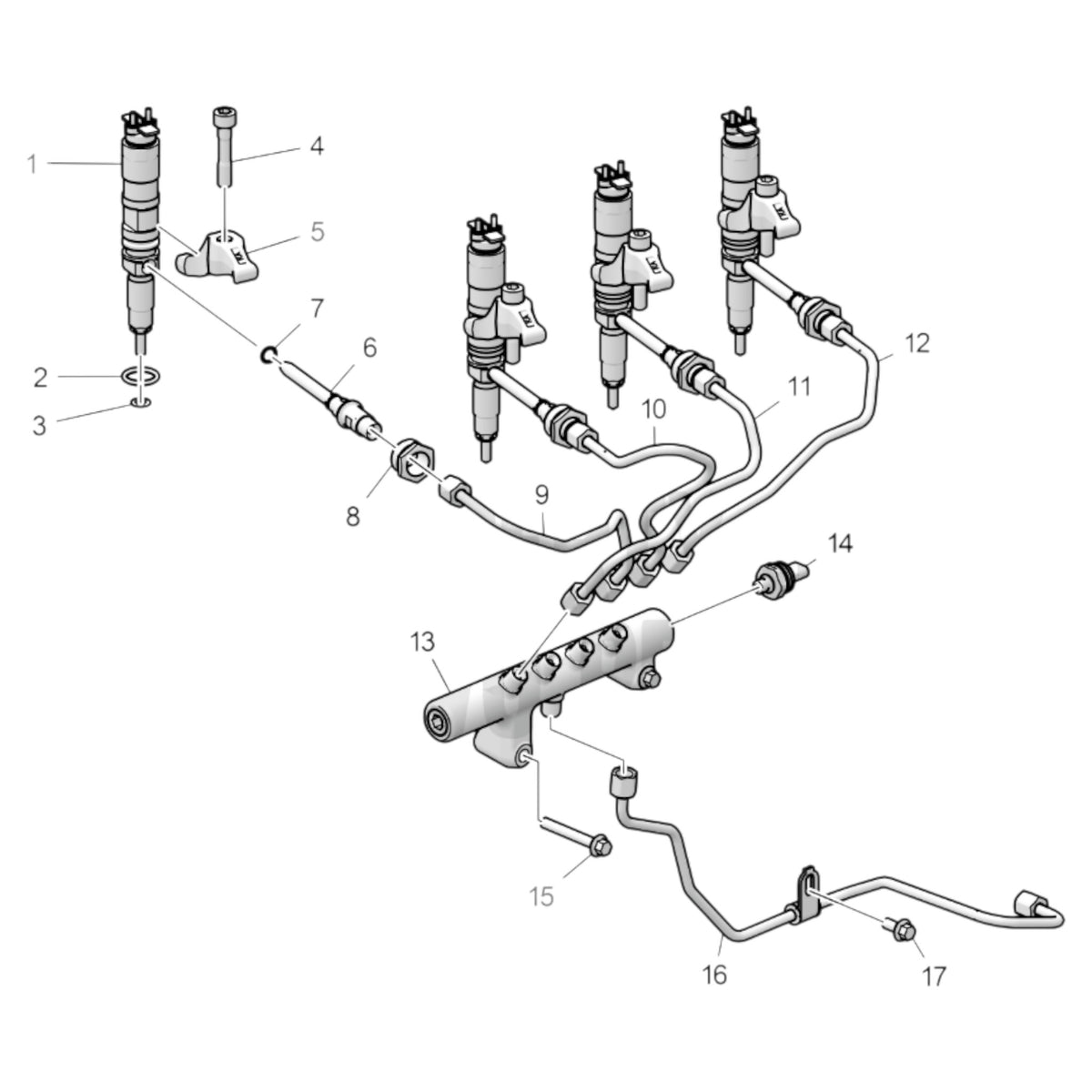 3801661 - Injector, Reman