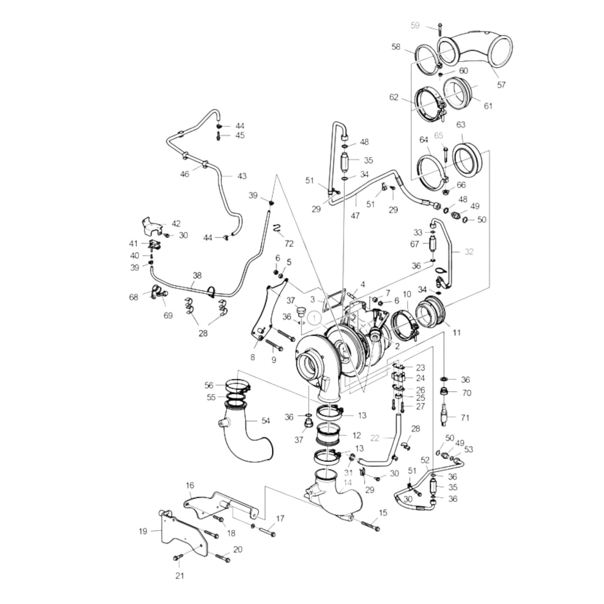3801669 - Turbocharger, Reman