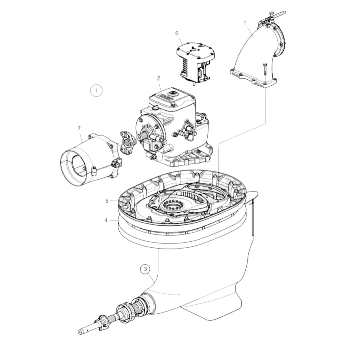 3801726 - Lower Gear, Reman