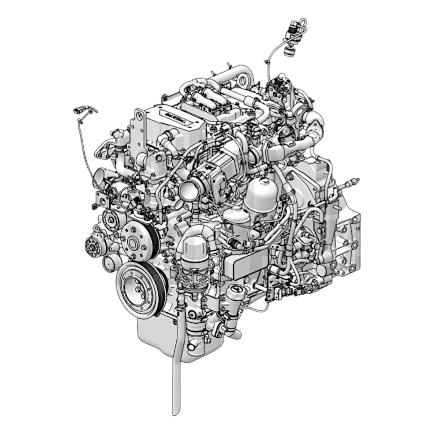 3801763 - Engine, Reman