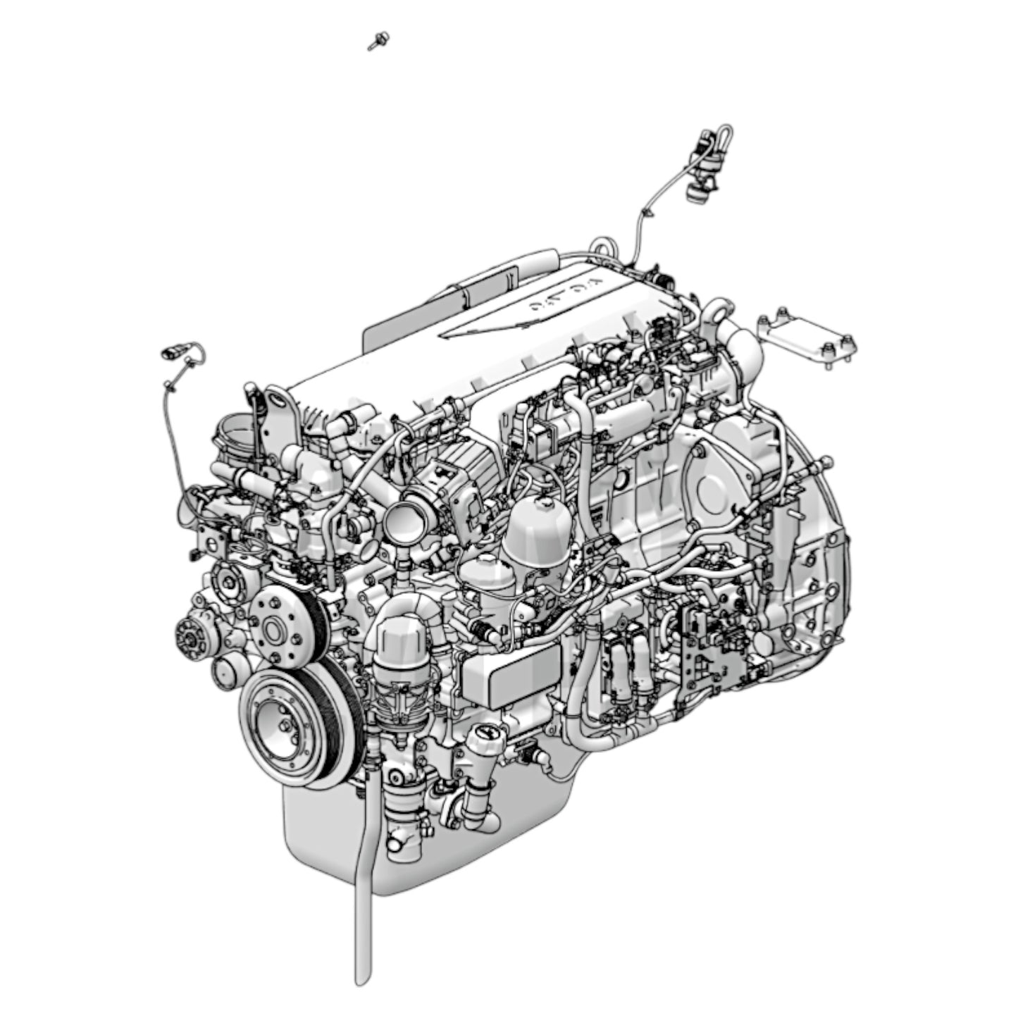 3801771 - Engine, Reman