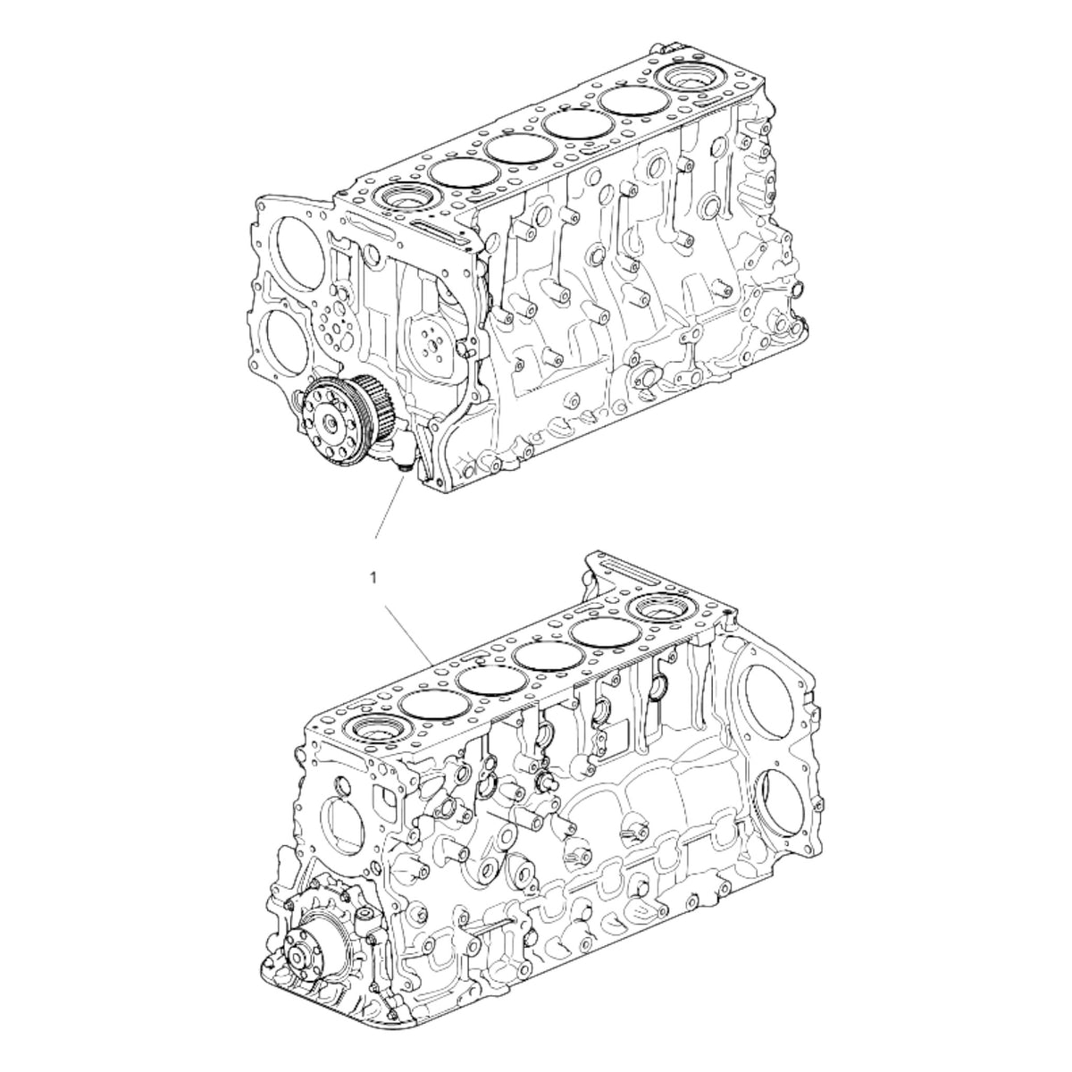 3801827 - Shortblock, Reman