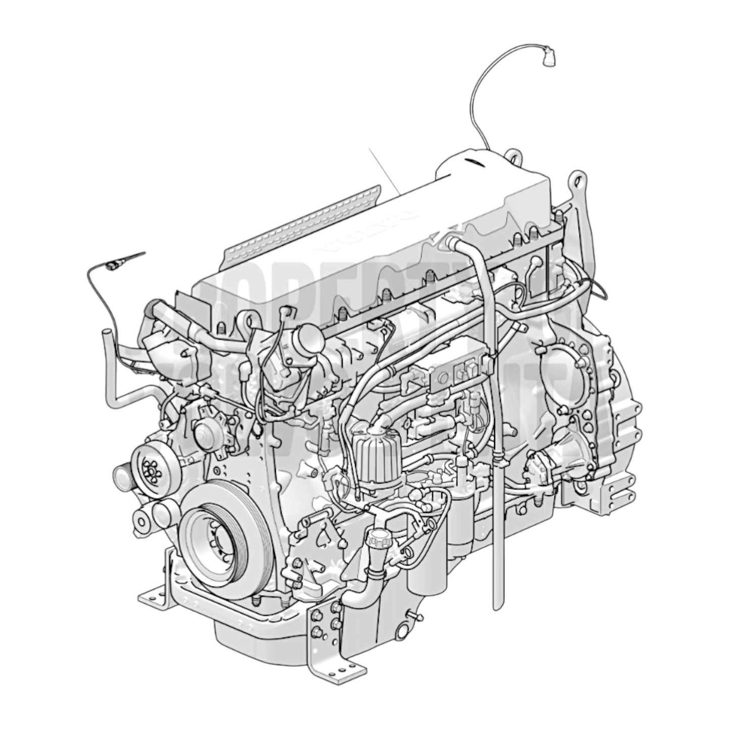 3801842 - Engine, Reman