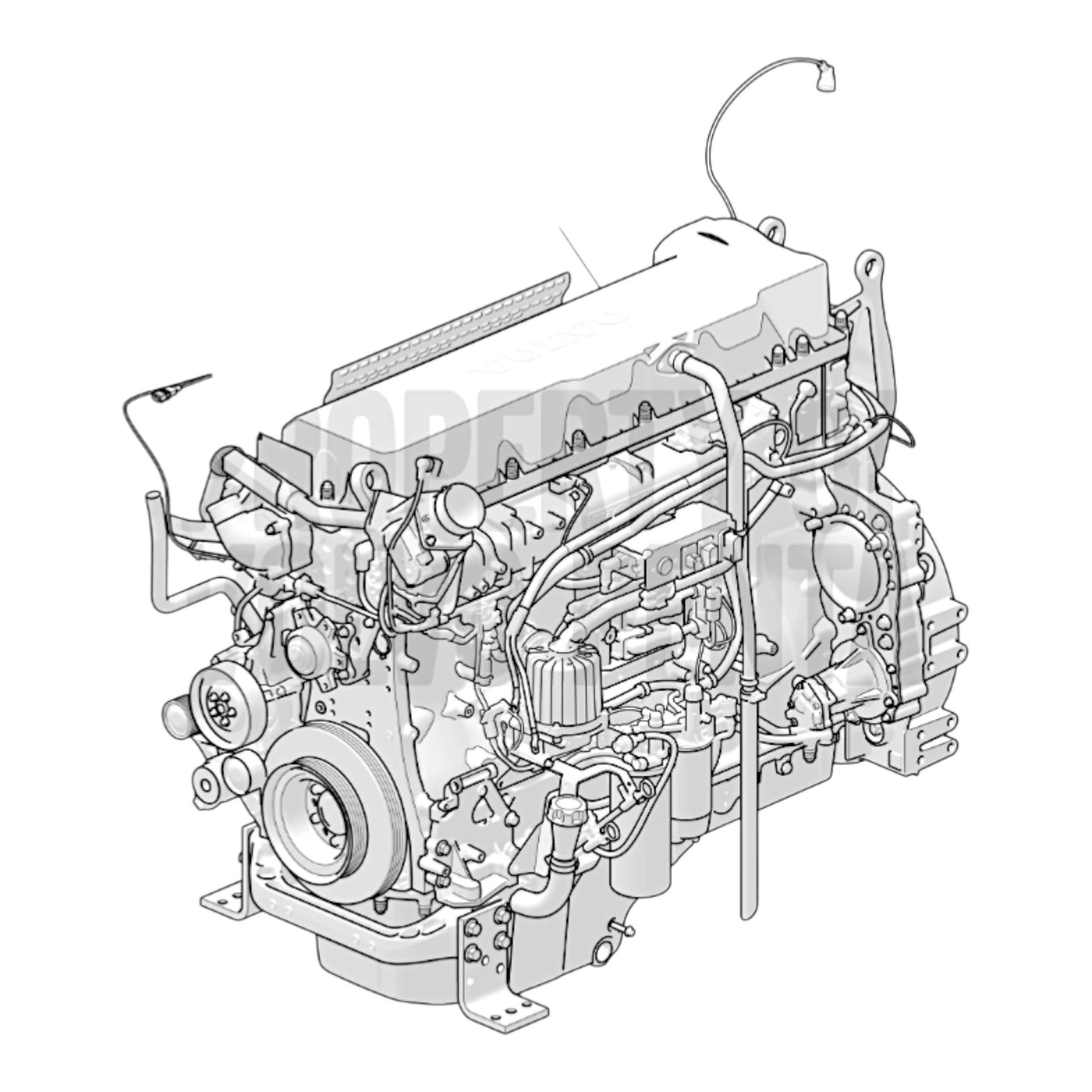 3801846 - Engine, Reman