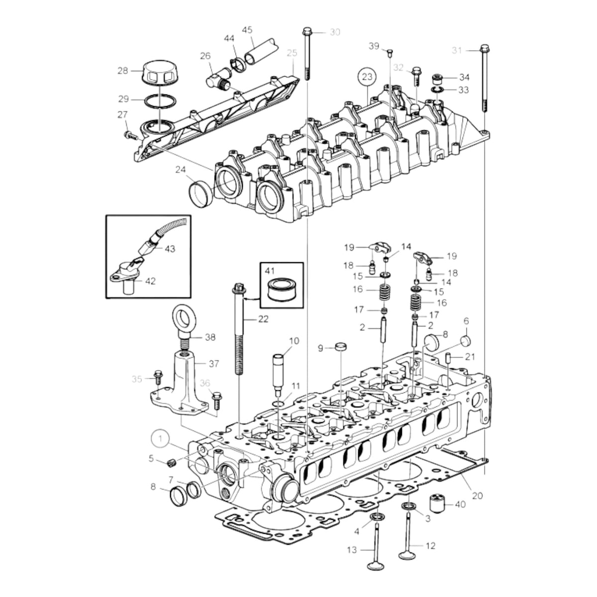 3801889 - Cylinder Head, Reman