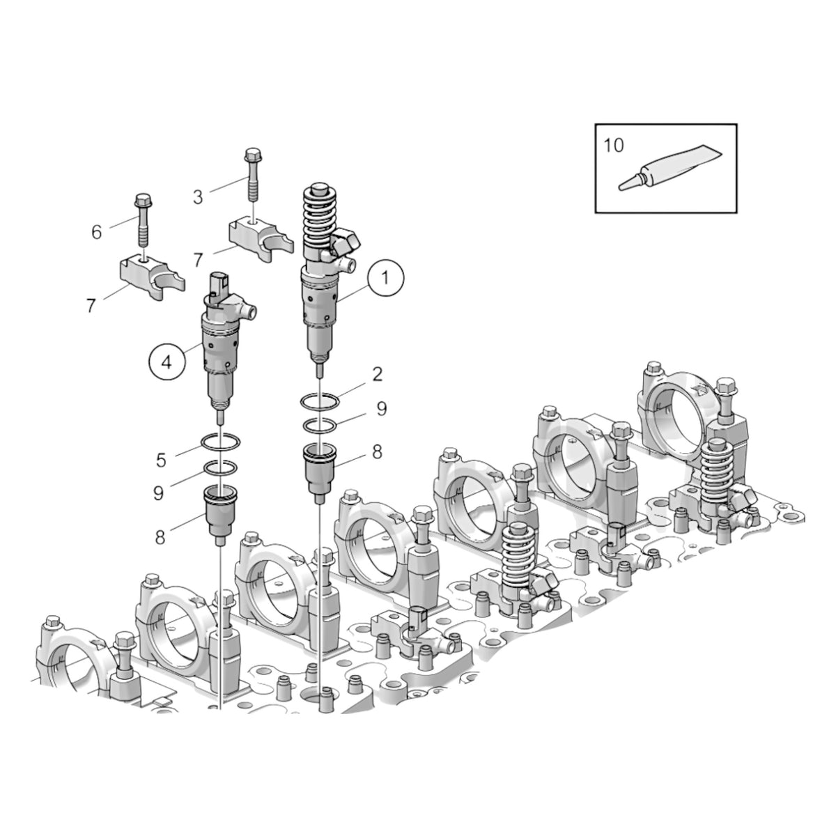 3801896 - Unit Injector, Reman