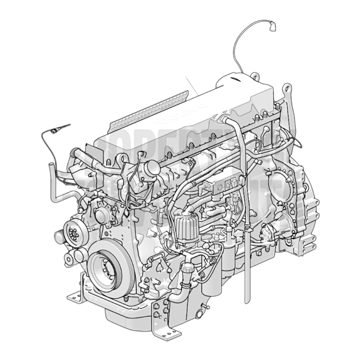 3801904 - Engine, Reman