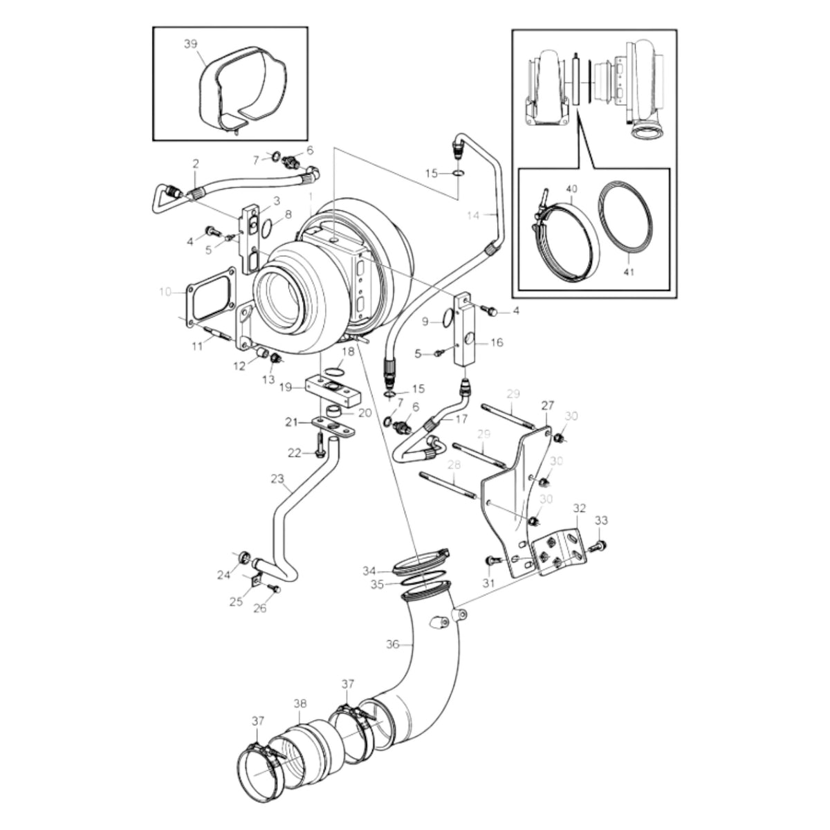 3801925 - Turbocharger, Reman