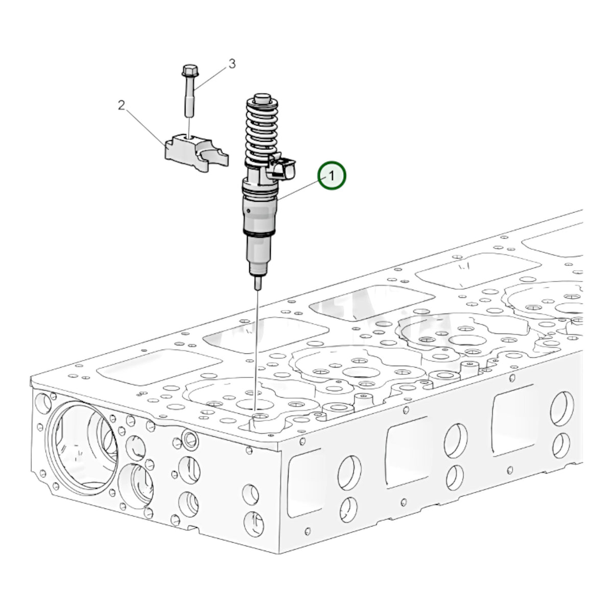 3801933 - Unit Injector, Reman