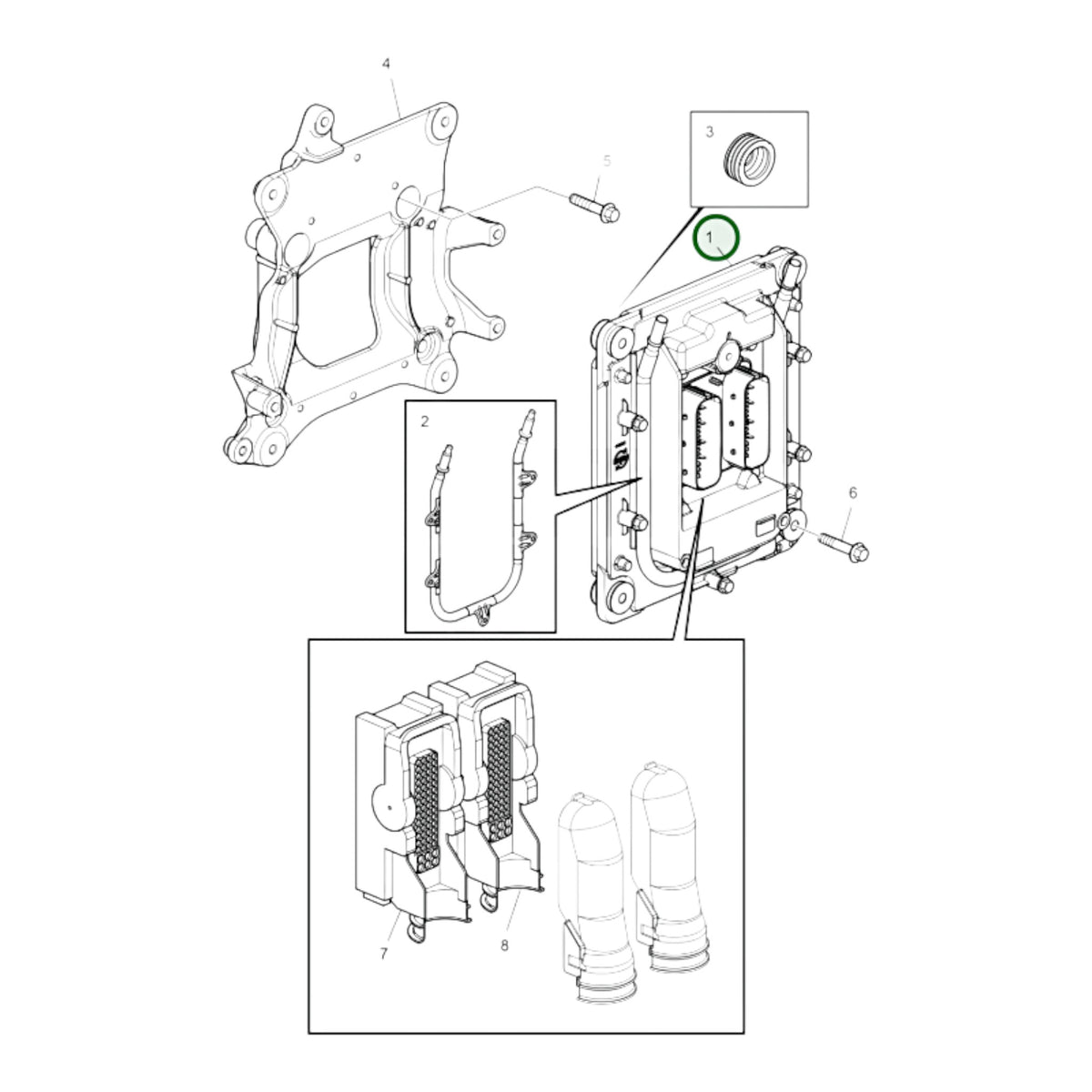 3801956 - Control Unit, Reman