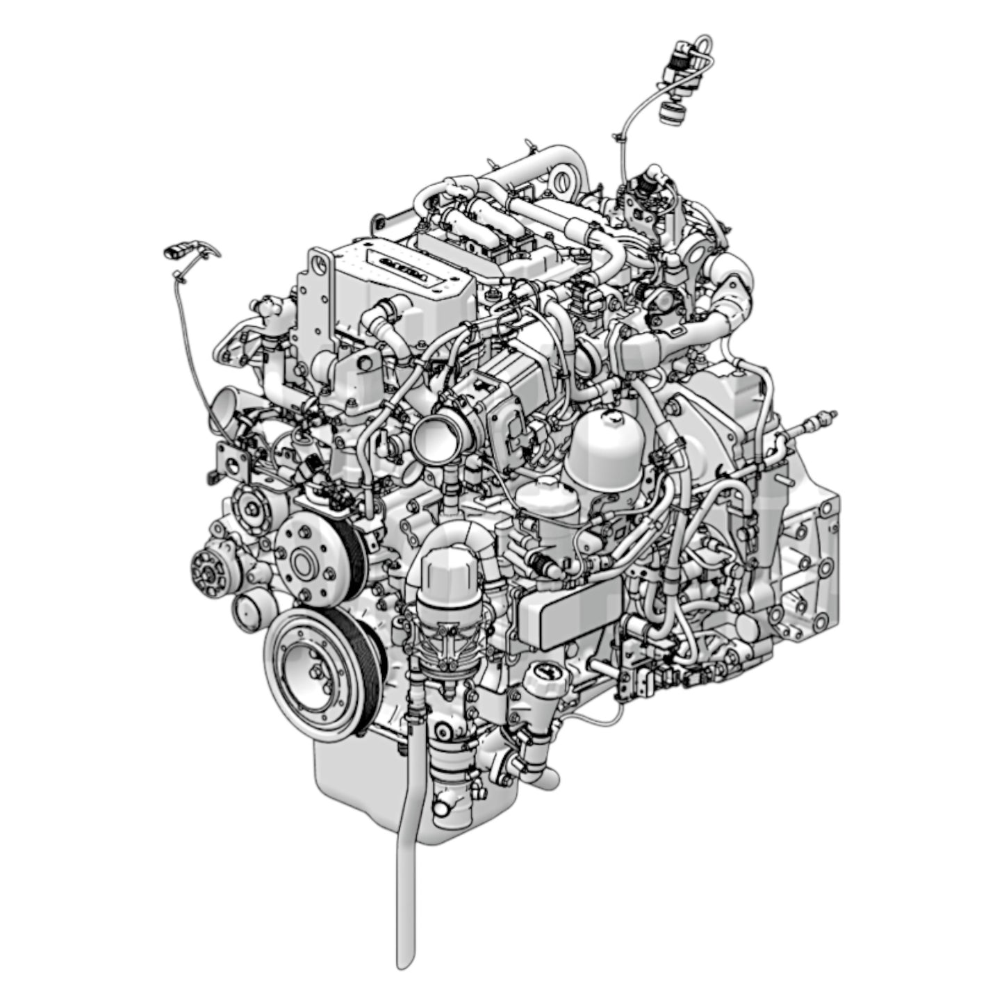 3801969 - Engine, Reman