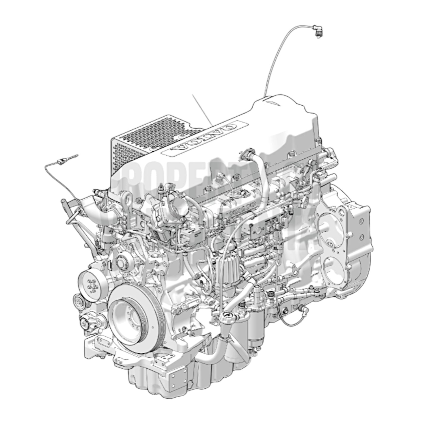 3801981 - Engine, Reman