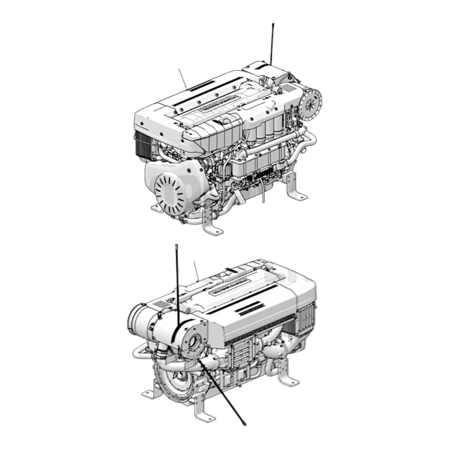 3801987 - Engine, Reman