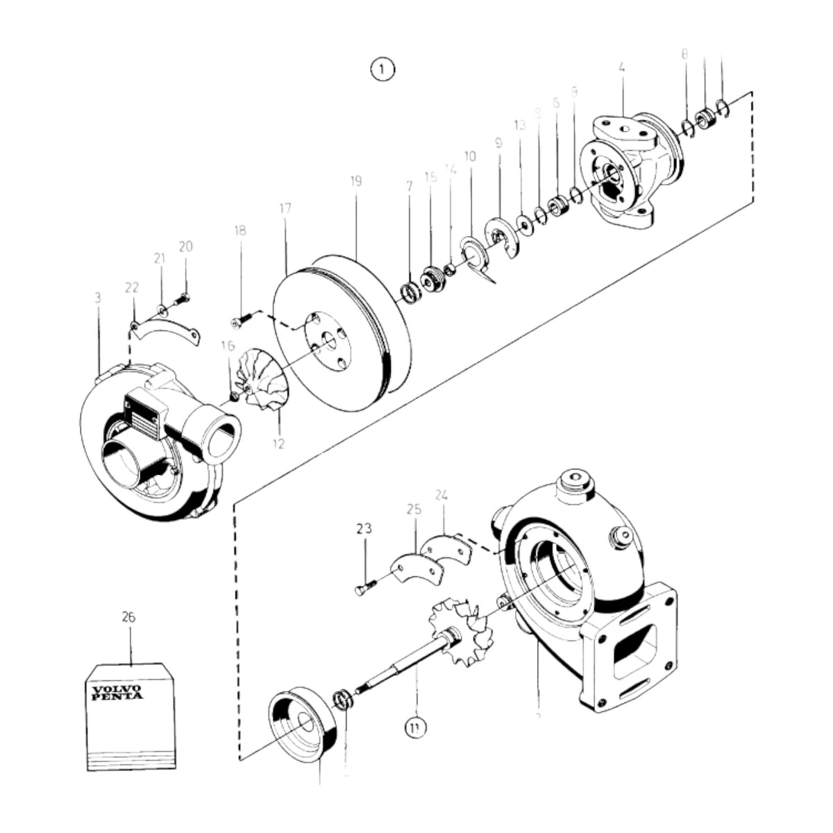 3802021 - Turbocharger, Reman