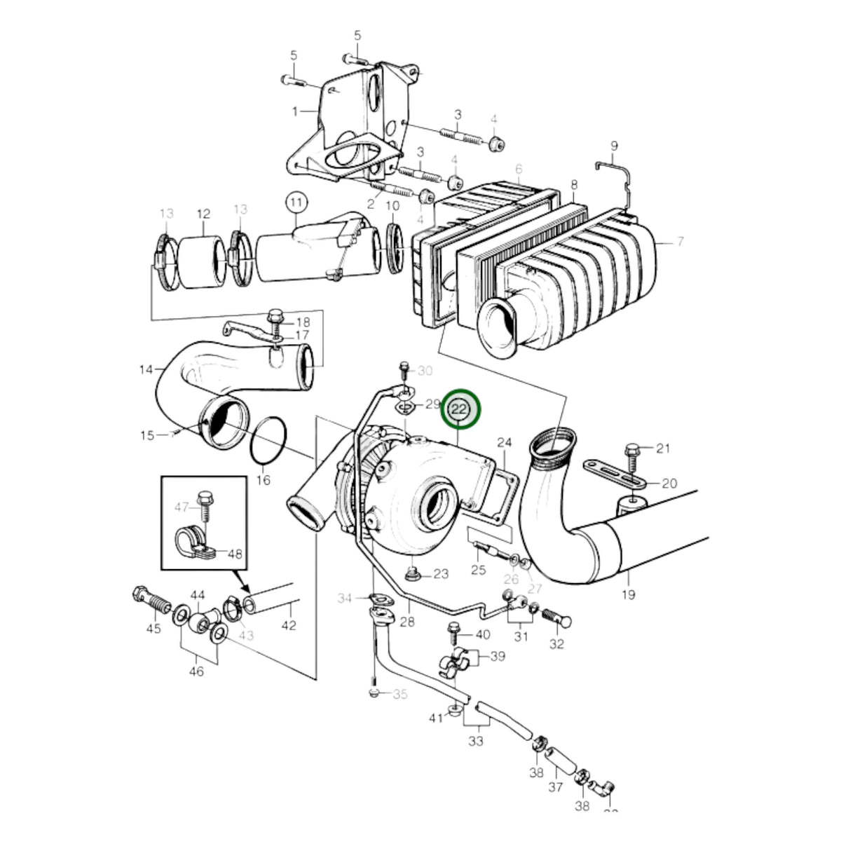 3802112 - Turbocharger, Reman