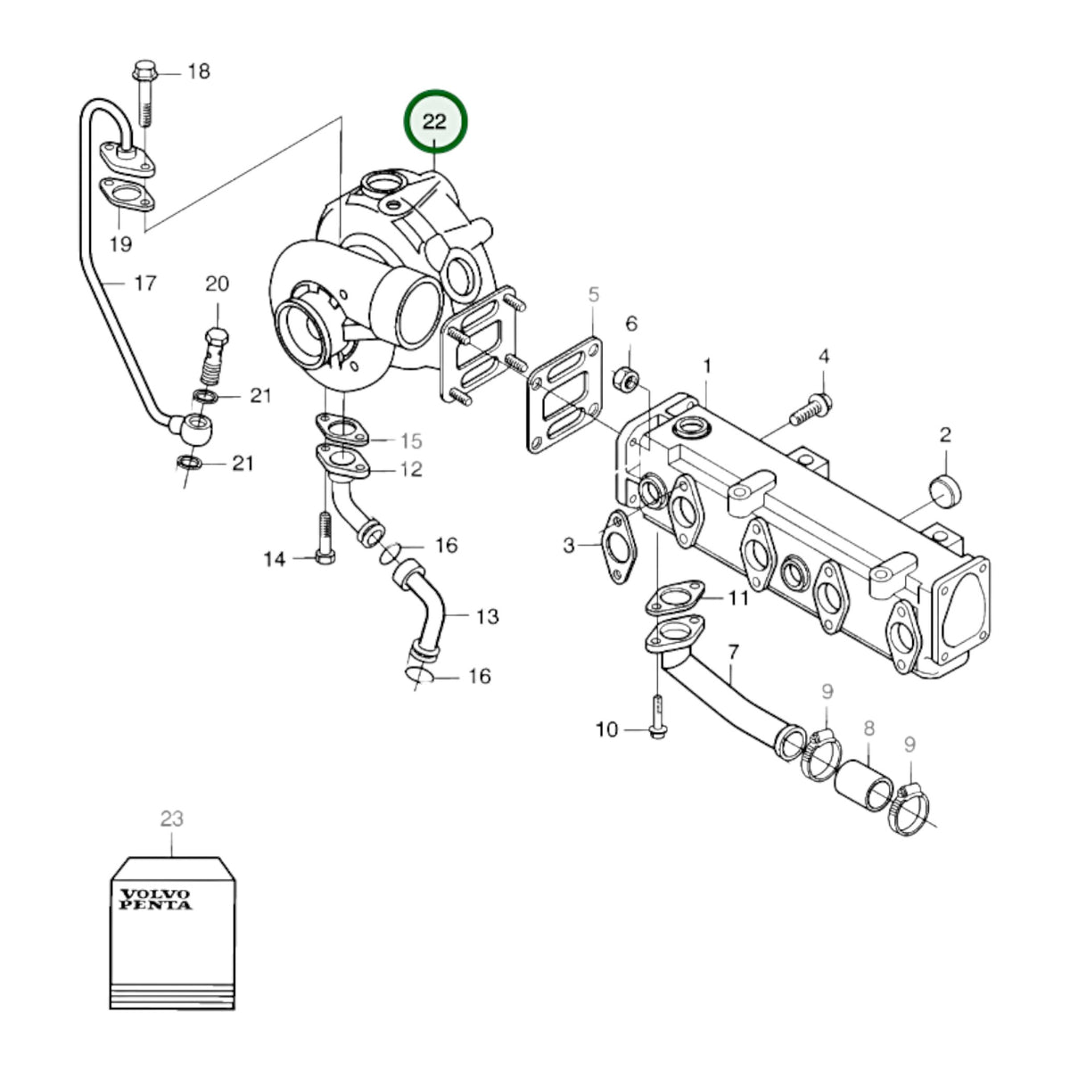 3802172 - Turbocharger