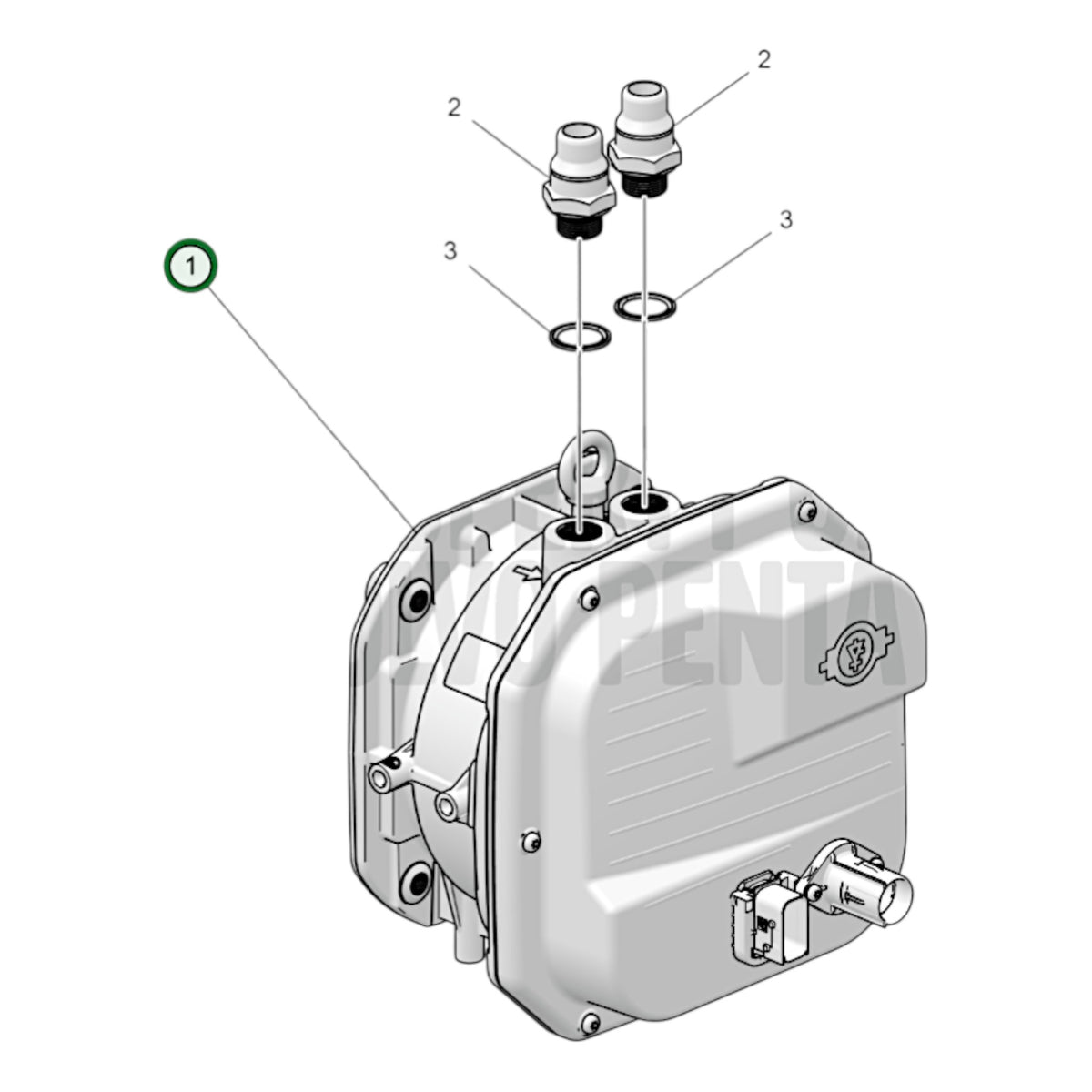 3802231 - Electric Motor, Reman