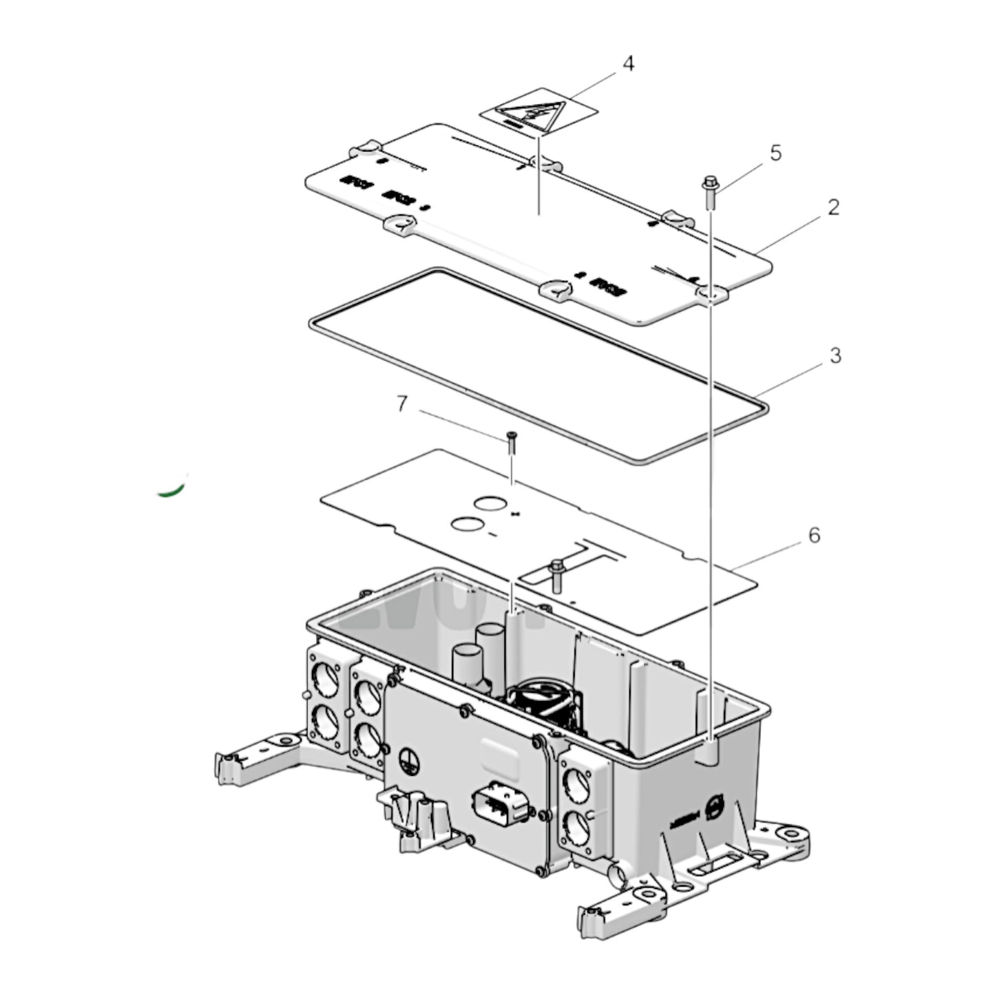 Charging Switch Unit, Rem - 3802328