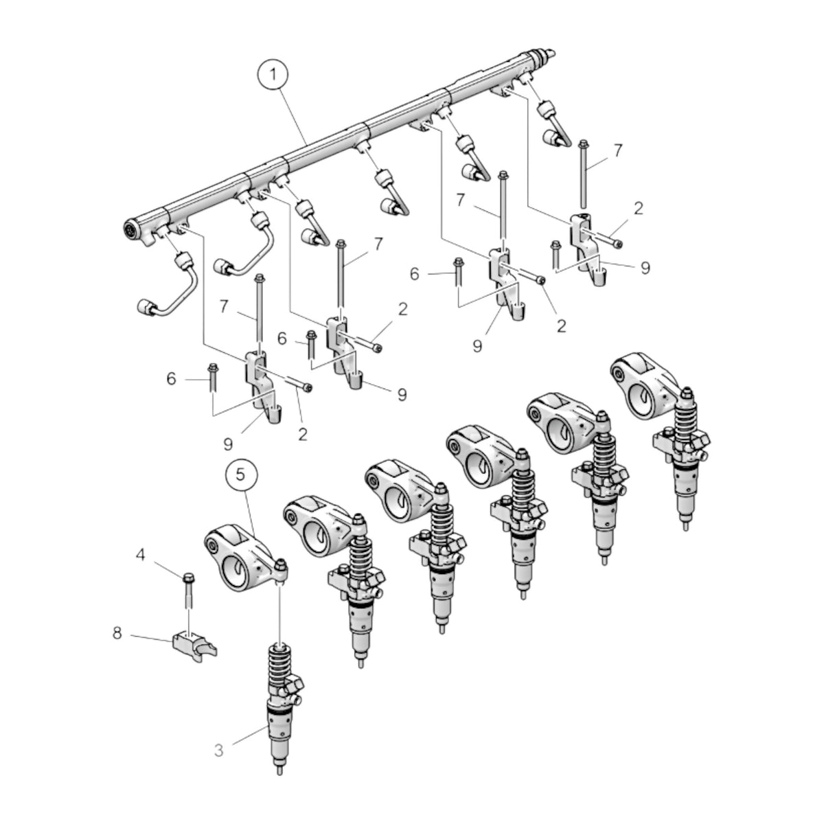 3802334 - Unit Injector, Reman