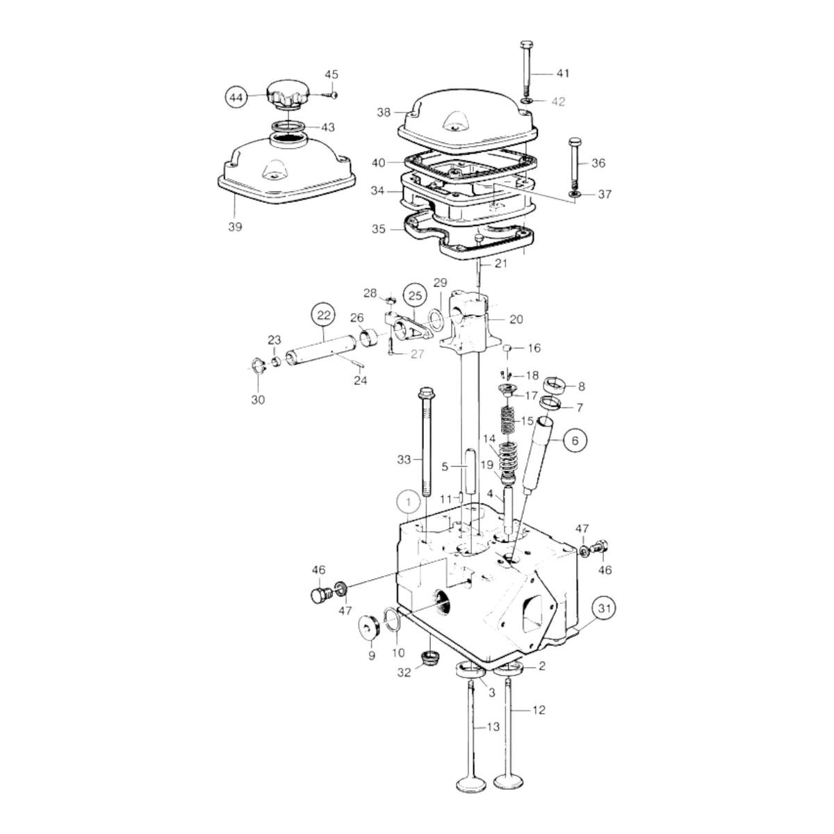 3803500 - Cylinder Head