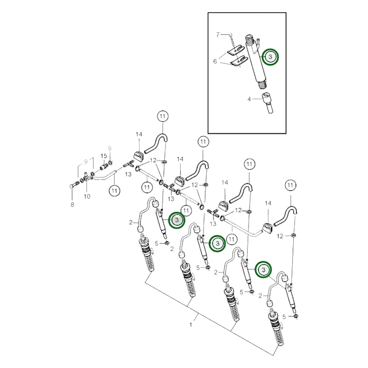 3803652 - Injector
