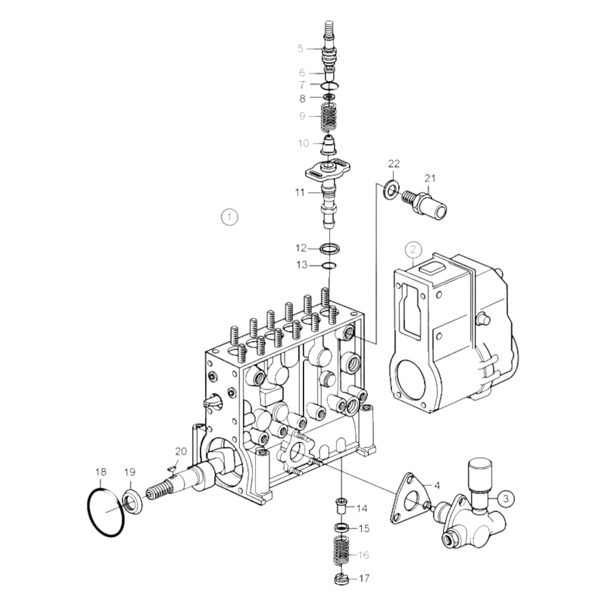 3803800 - Injection Pump