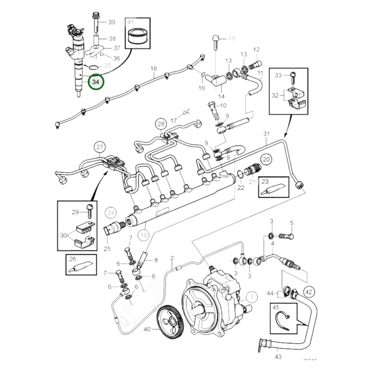 3804858 - Injector, Core