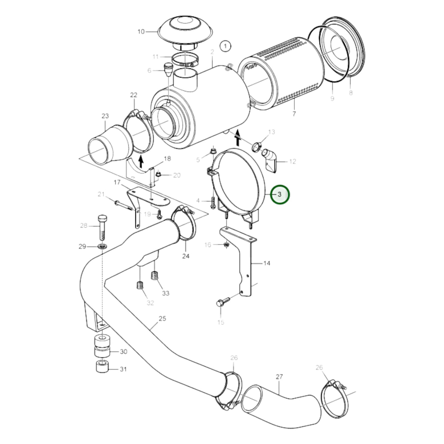 3807207 - Mounting Strap