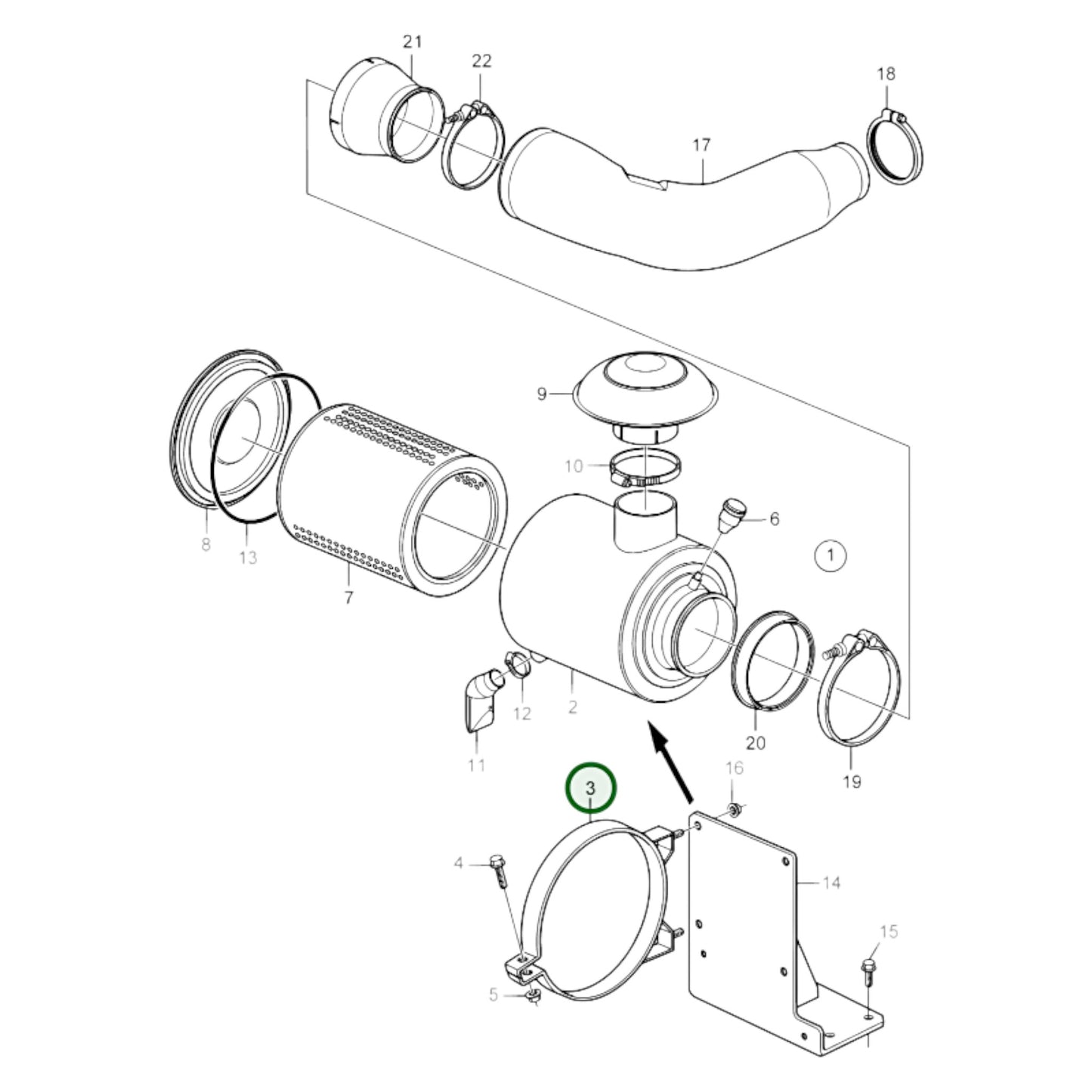 3807213 - Mounting Strap